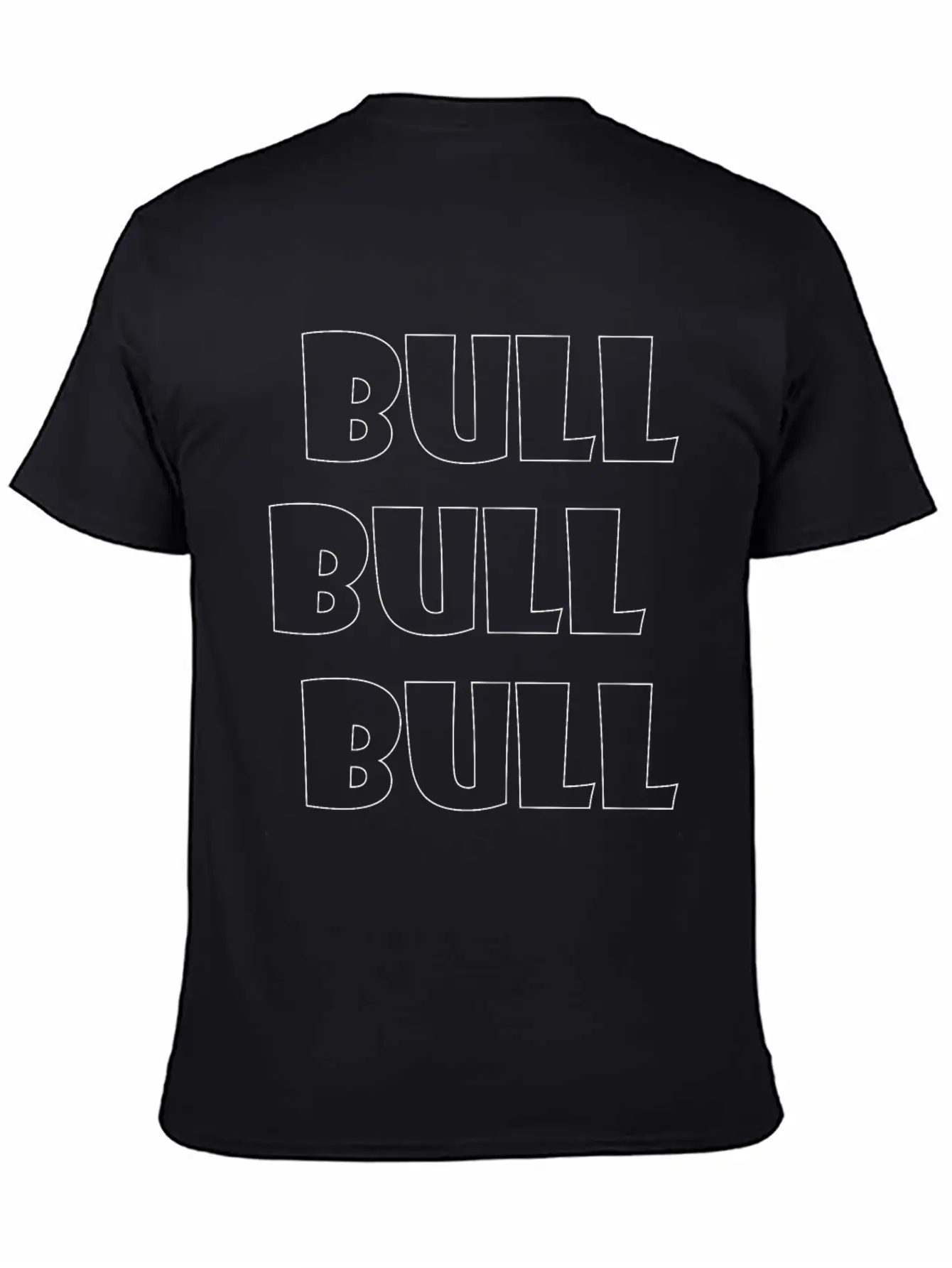 Bull Bull Bull Unisex Casual T-Shirt – Clean Design For Daily Comfort