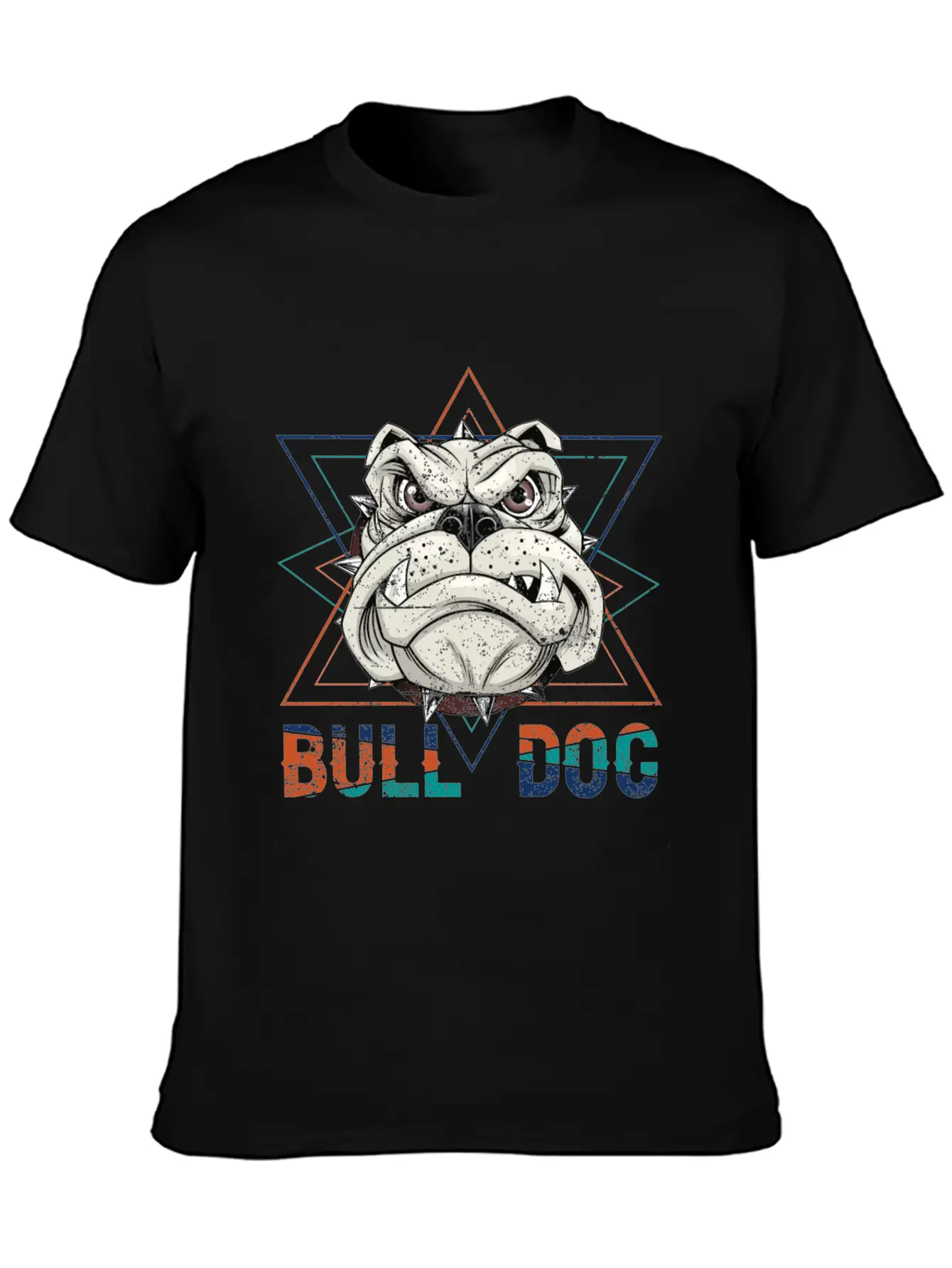 Bull Dog Casual Graphic T-Shirt – Simple And Comfortable Daily Wear