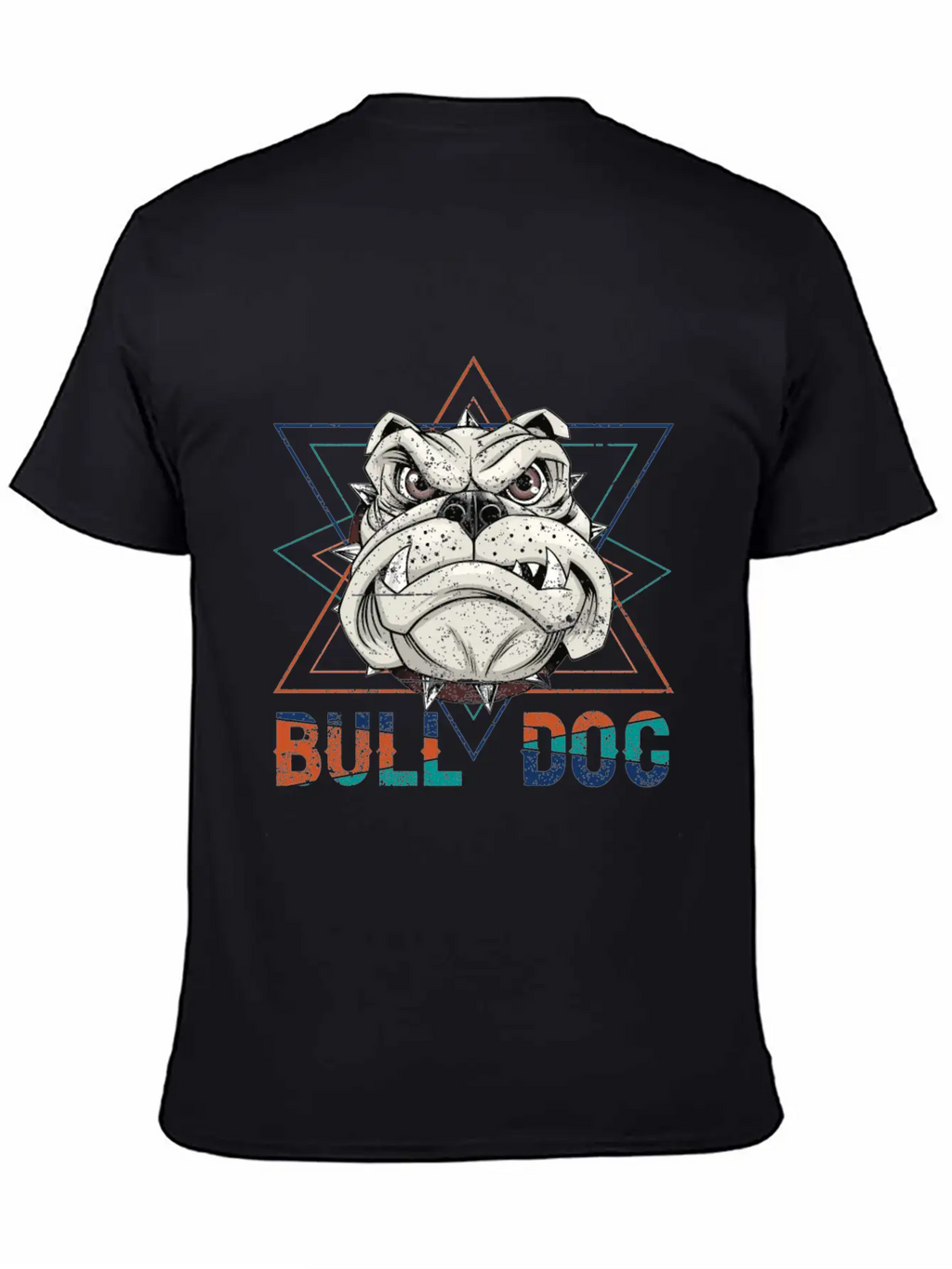 Bull Dog Casual Graphic T-Shirt – Simple And Comfortable Daily Wear