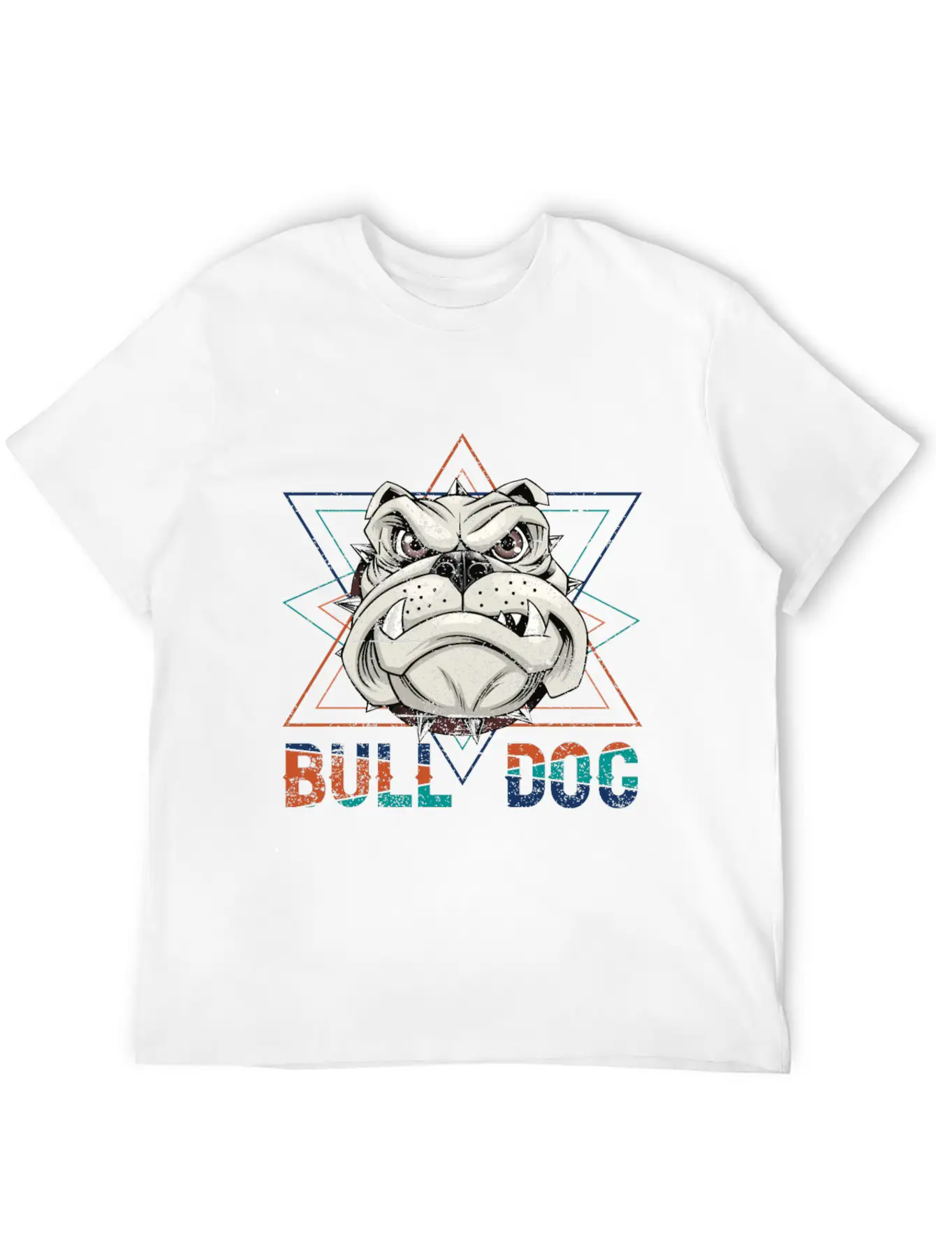 Bull Dog Casual Graphic T-Shirt – Simple And Comfortable Daily Wear