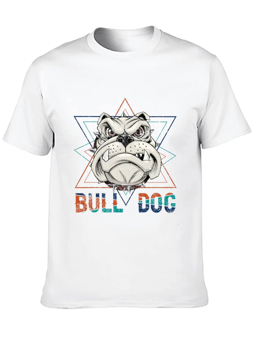 Bull Dog Casual Graphic T-Shirt – Simple And Comfortable Daily Wear