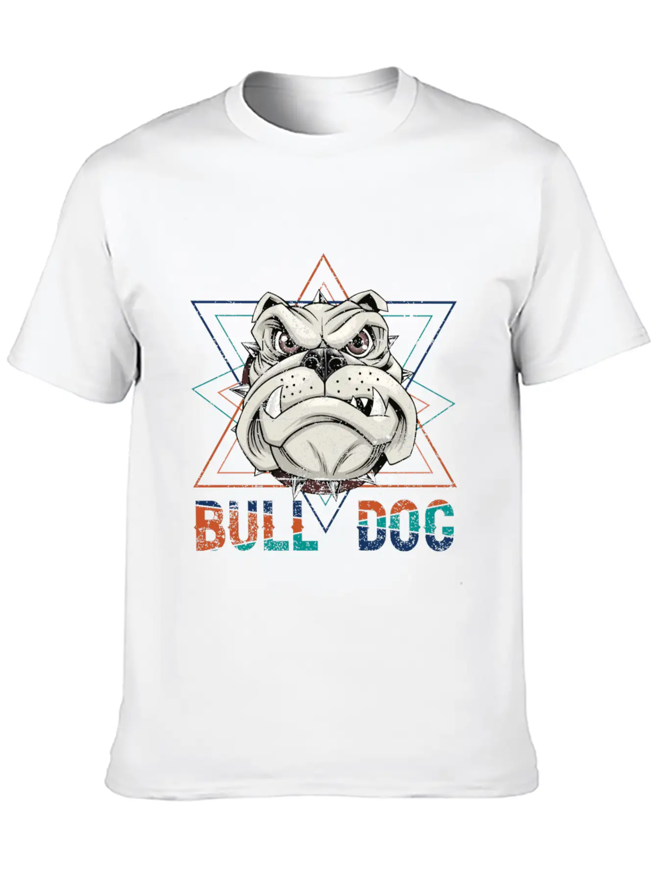Bull Dog Casual Graphic T-Shirt – Simple And Comfortable Daily Wear