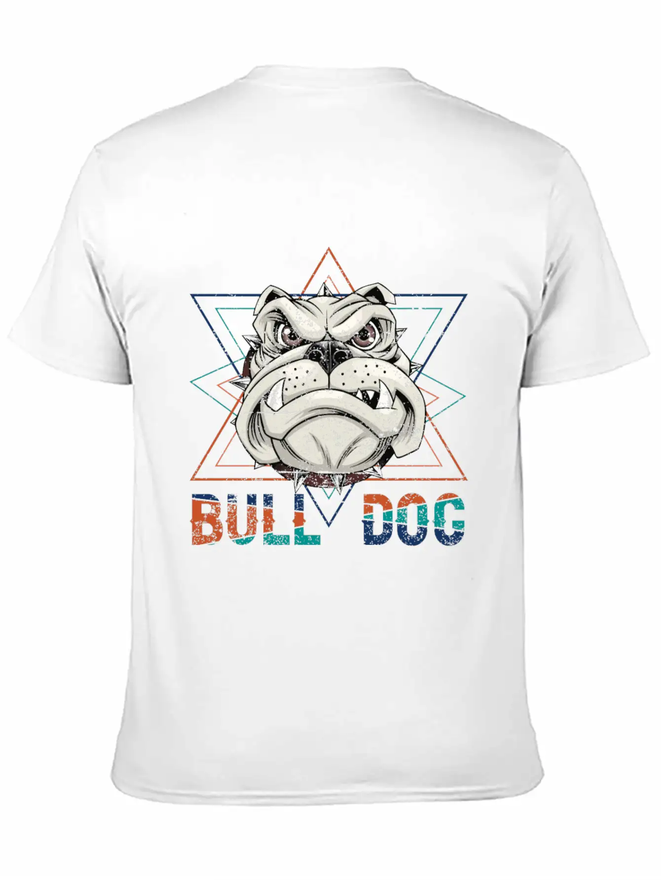 Bull Dog Casual Graphic T-Shirt – Simple And Comfortable Daily Wear