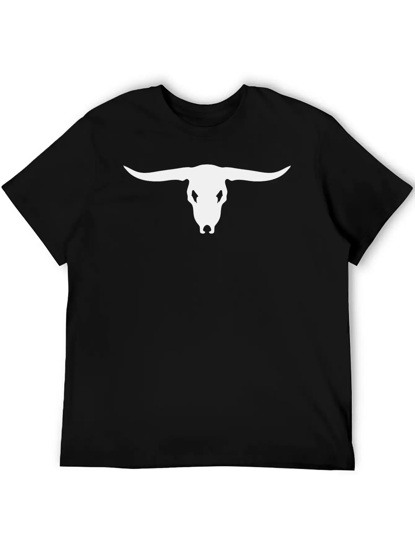 Bull Skull Stylish Everyday T-Shirt – Unisex Basic Cotton Tee