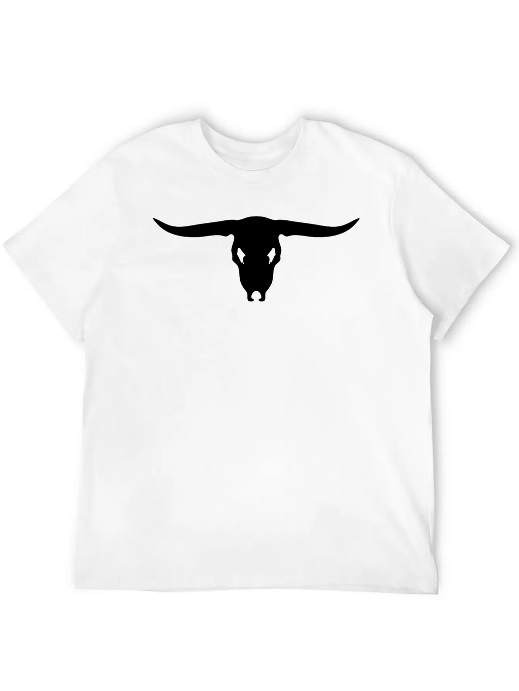 Bull Skull Stylish Everyday T-Shirt – Unisex Basic Cotton Tee
