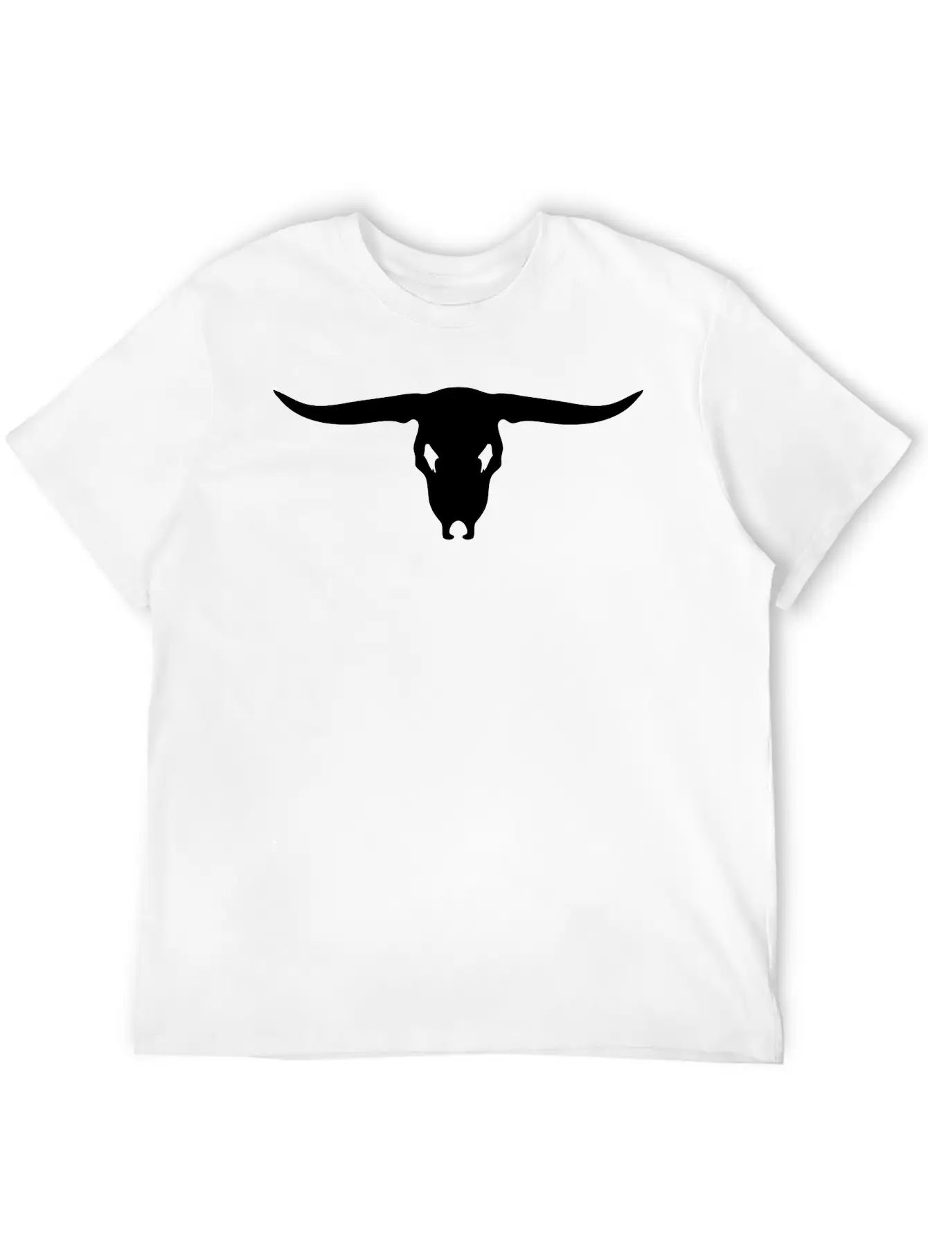 Bull Skull Stylish Everyday T-Shirt – Unisex Basic Cotton Tee