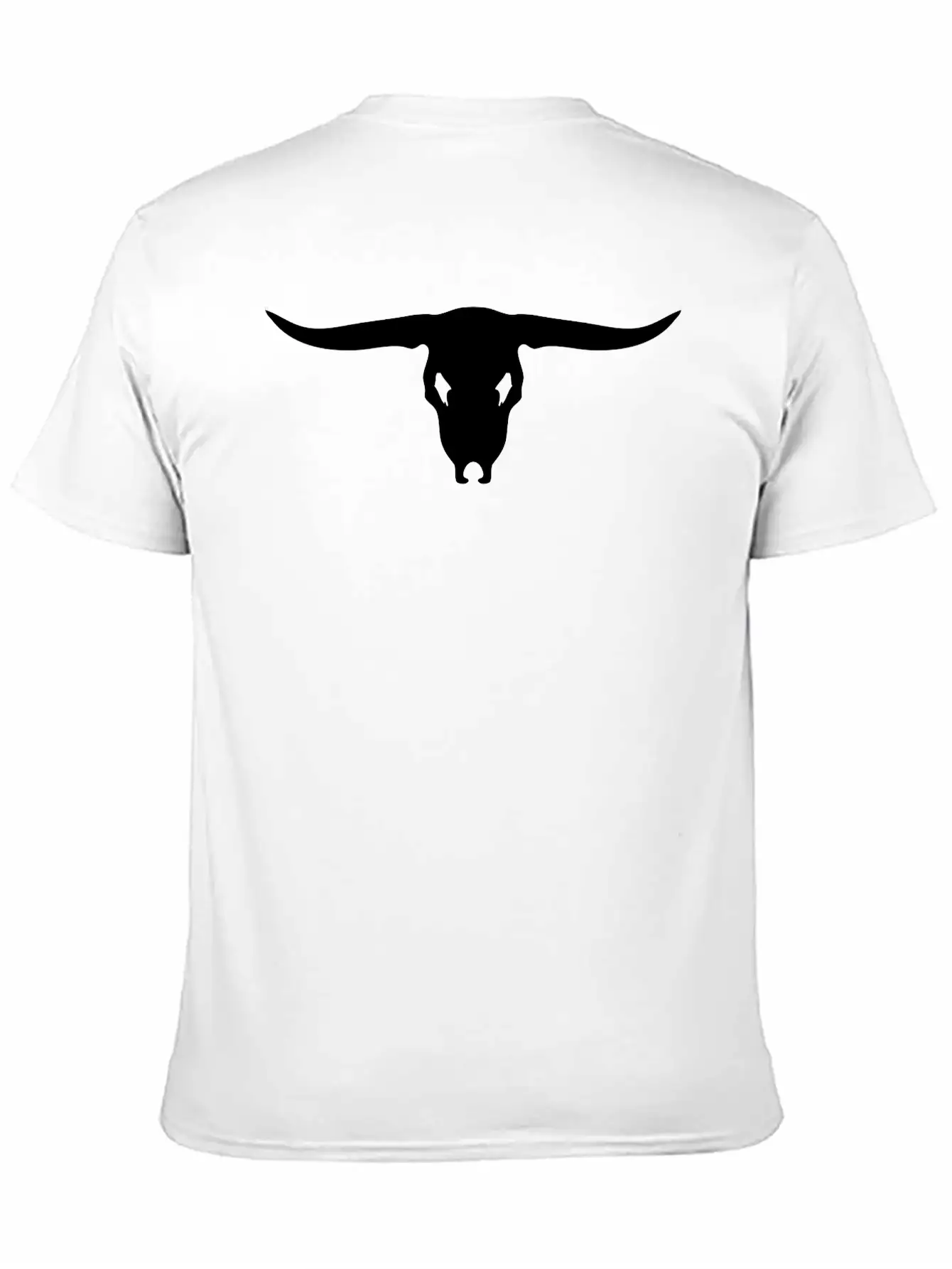 Bull Skull Stylish Everyday T-Shirt – Unisex Basic Cotton Tee