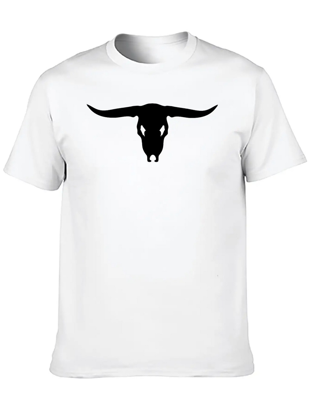 Bull Skull Stylish Everyday T-Shirt – Unisex Basic Cotton Tee