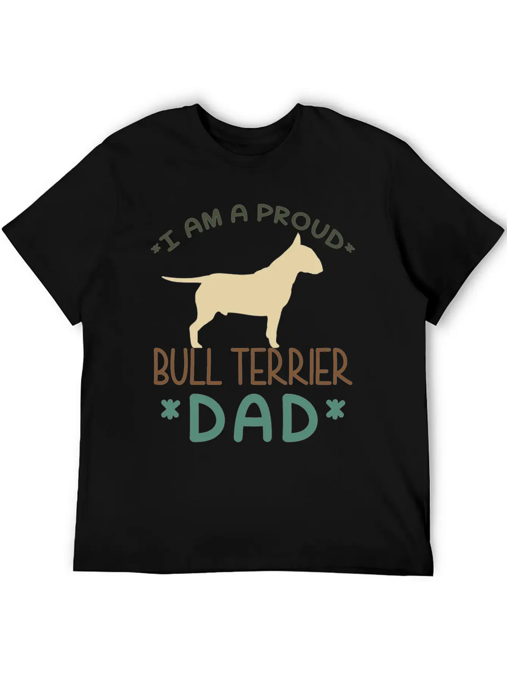 Bull Terrier Dad Classic Fit Graphic Tee For Daily Comfort – Unisex Cotton Shirt
