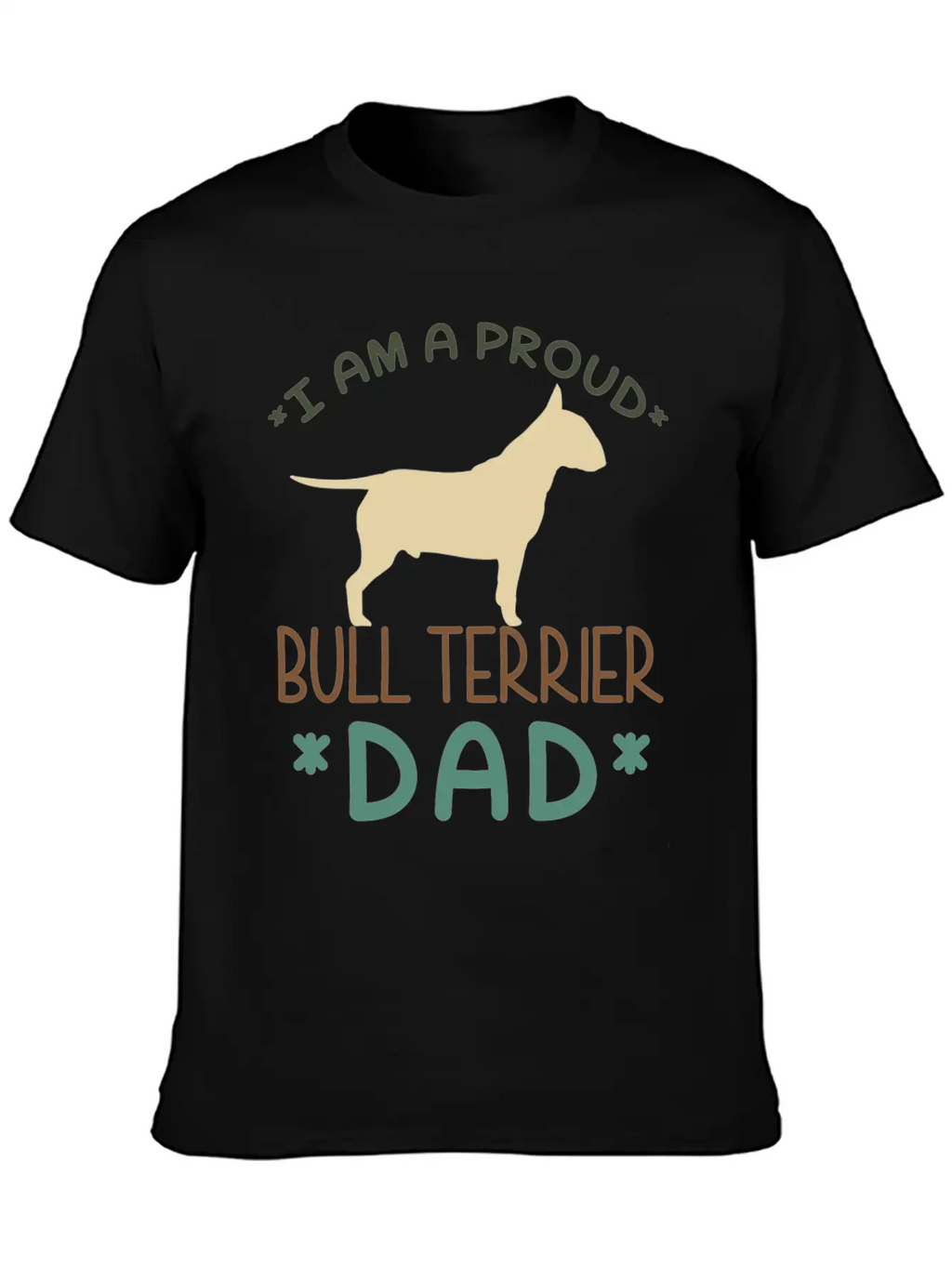 Bull Terrier Dad Classic Fit Graphic Tee For Daily Comfort – Unisex Cotton Shirt