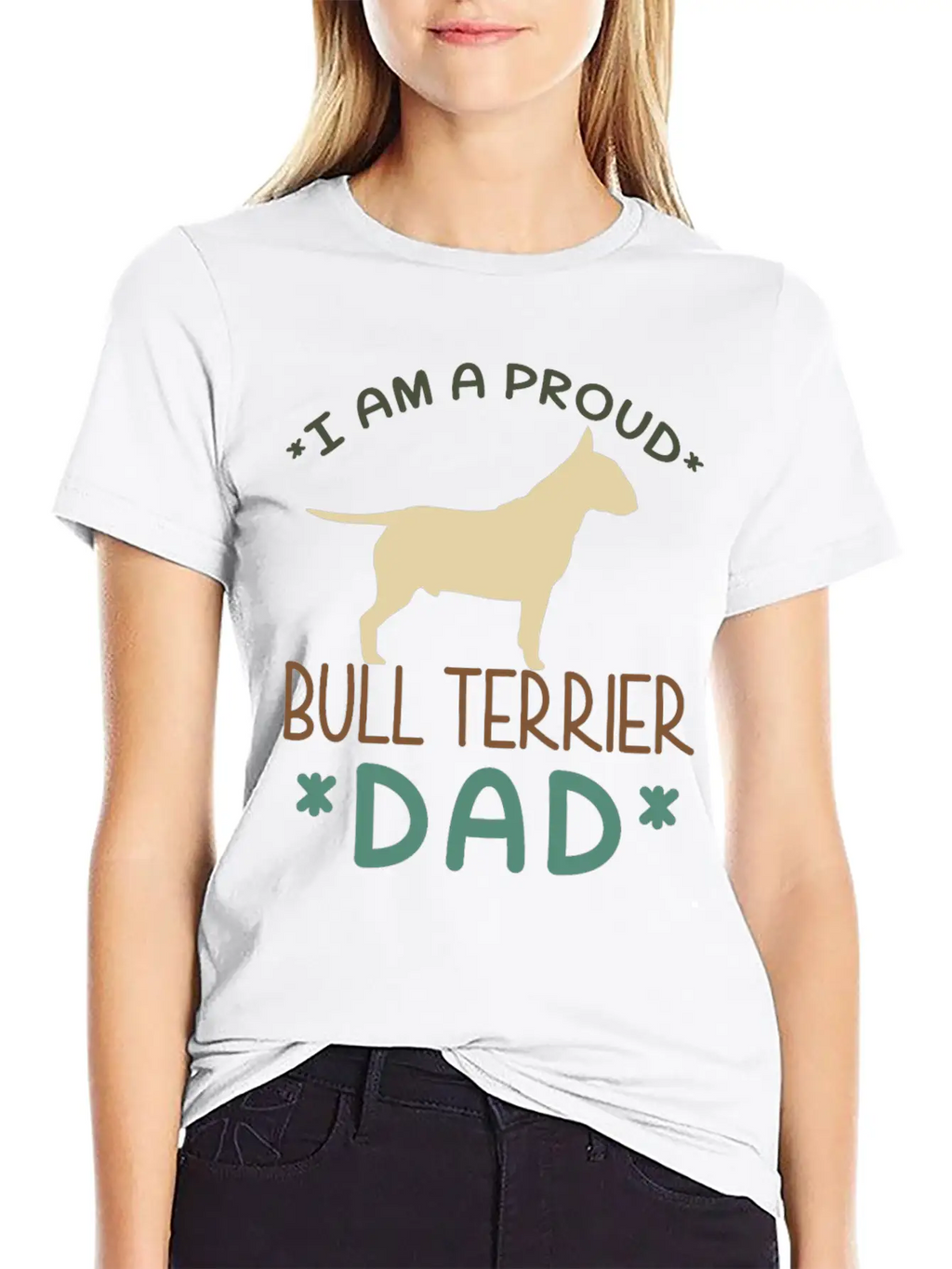 Bull Terrier Dad Classic Fit Graphic Tee For Daily Comfort – Unisex Cotton Shirt