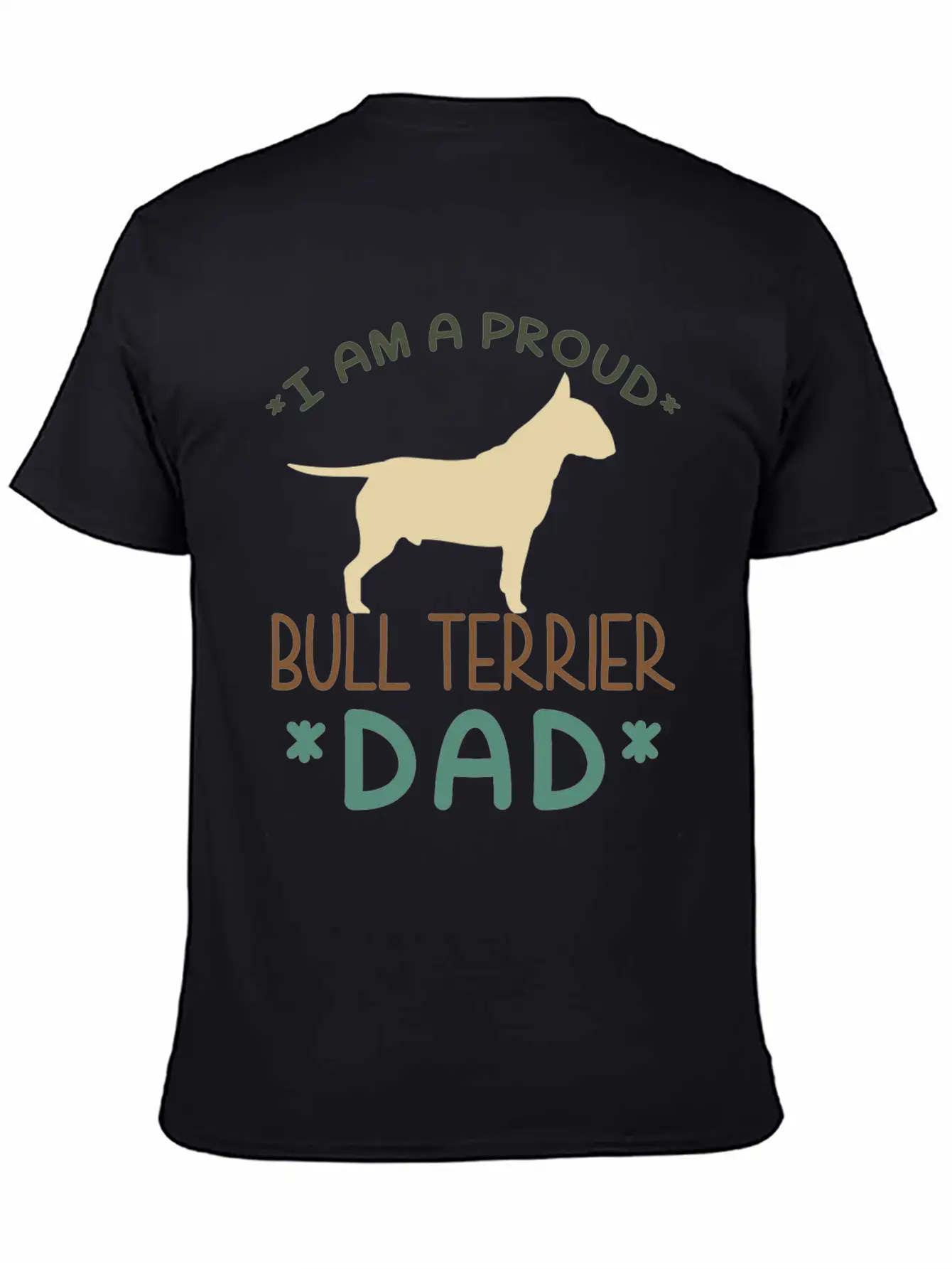 Bull Terrier Dad Classic Fit Graphic Tee For Daily Comfort – Unisex Cotton Shirt