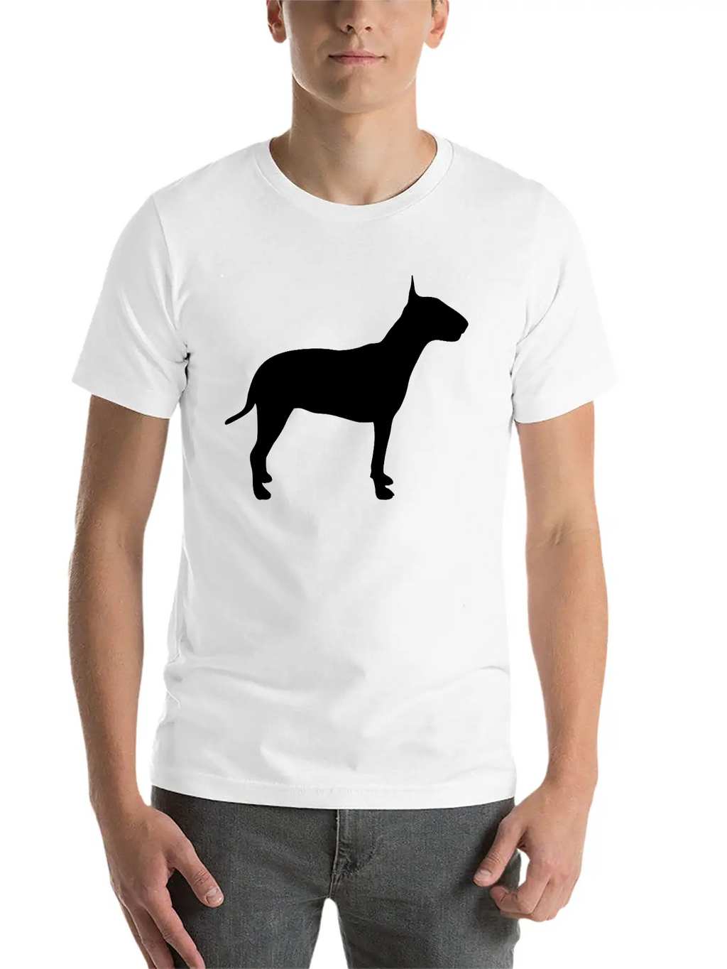 Bull Terrier Stylish Everyday T-Shirt – Unisex Basic Cotton Tee