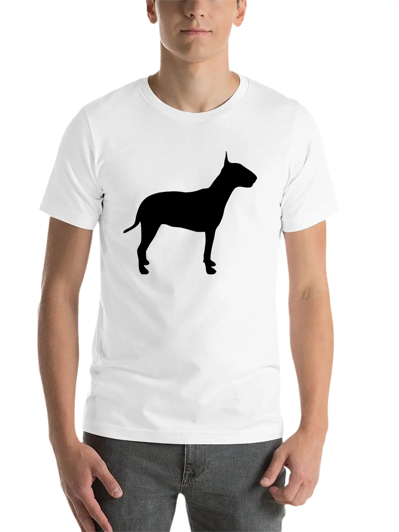 Bull Terrier Stylish Everyday T-Shirt – Unisex Basic Cotton Tee