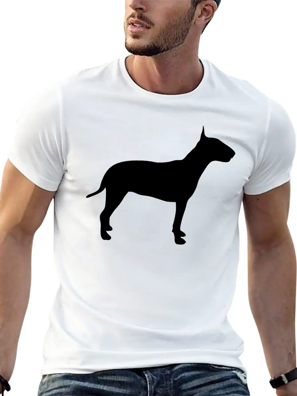 Bull Terrier Stylish Everyday T-Shirt – Unisex Basic Cotton Tee