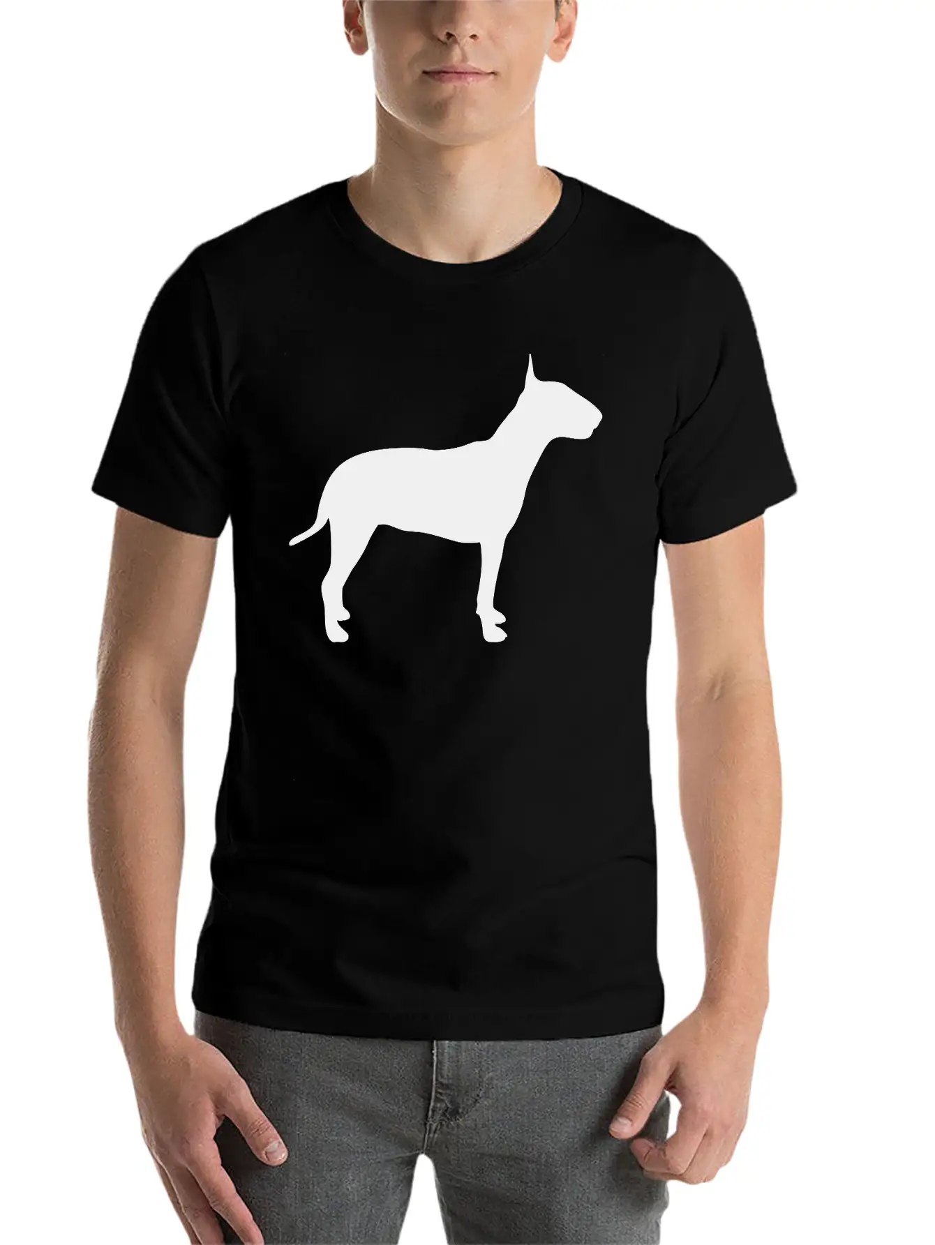 Bull Terrier Stylish Everyday T-Shirt – Unisex Basic Cotton Tee