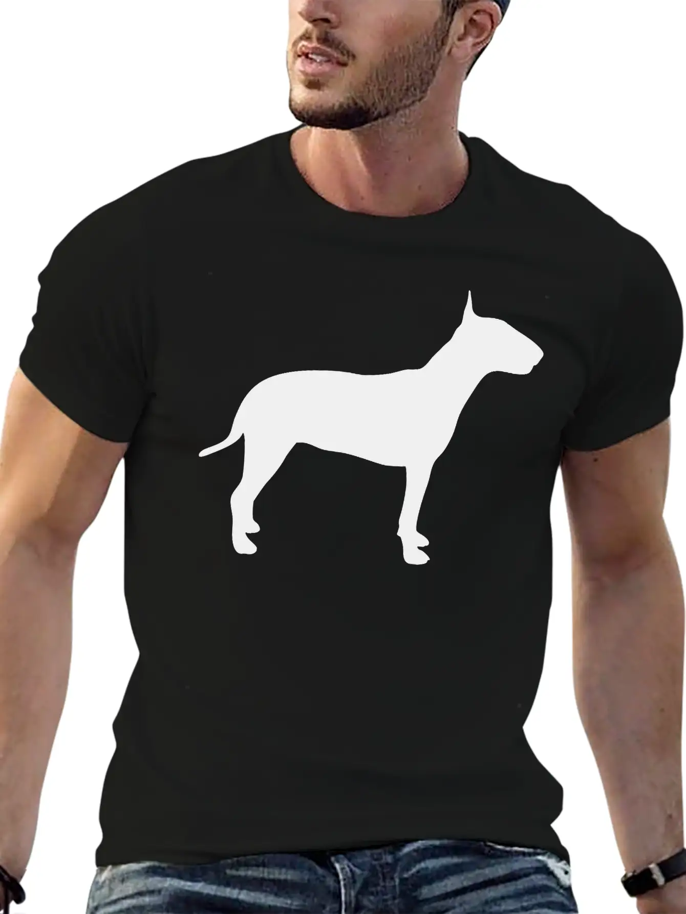 Bull Terrier Stylish Everyday T-Shirt – Unisex Basic Cotton Tee