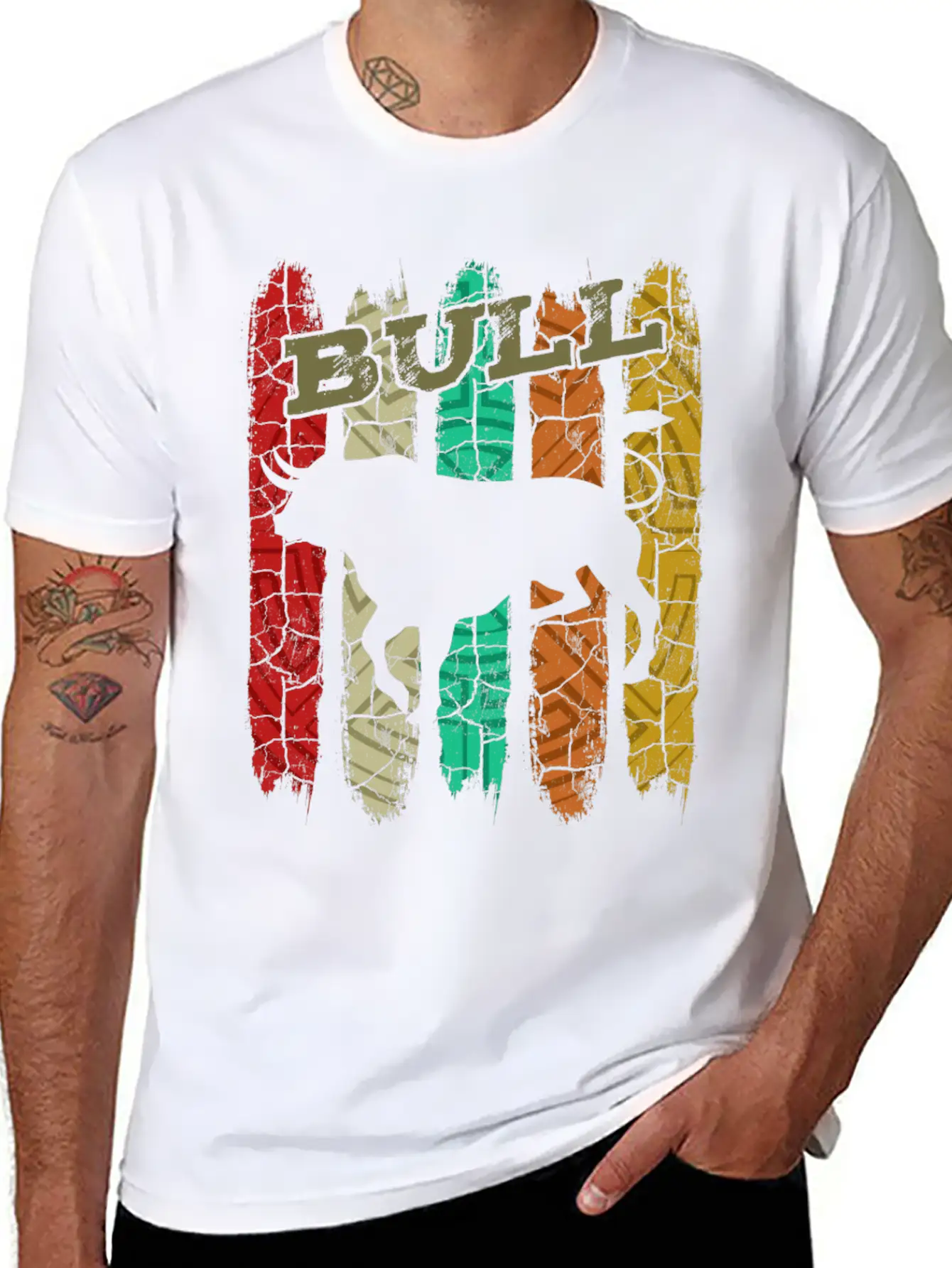 Bull Unisex Casual T-Shirt – Clean Design For Daily Comfort