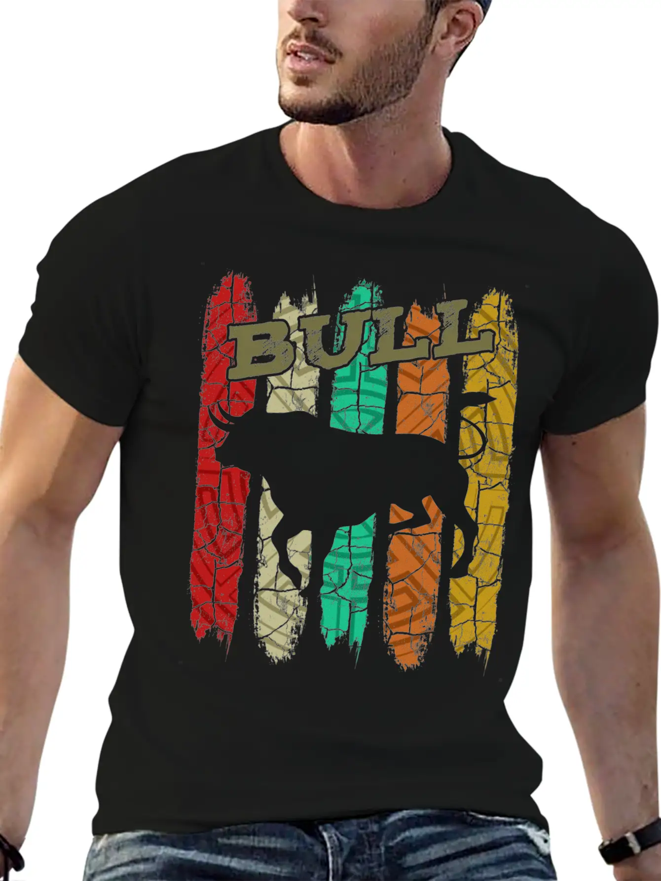 Bull Unisex Casual T-Shirt – Clean Design For Daily Comfort