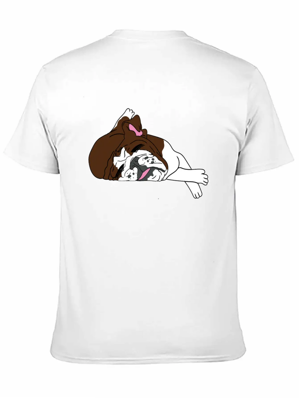 Bulldog Dogs Dog Essential Cotton Tee For Daily Outfits – Unisex Style