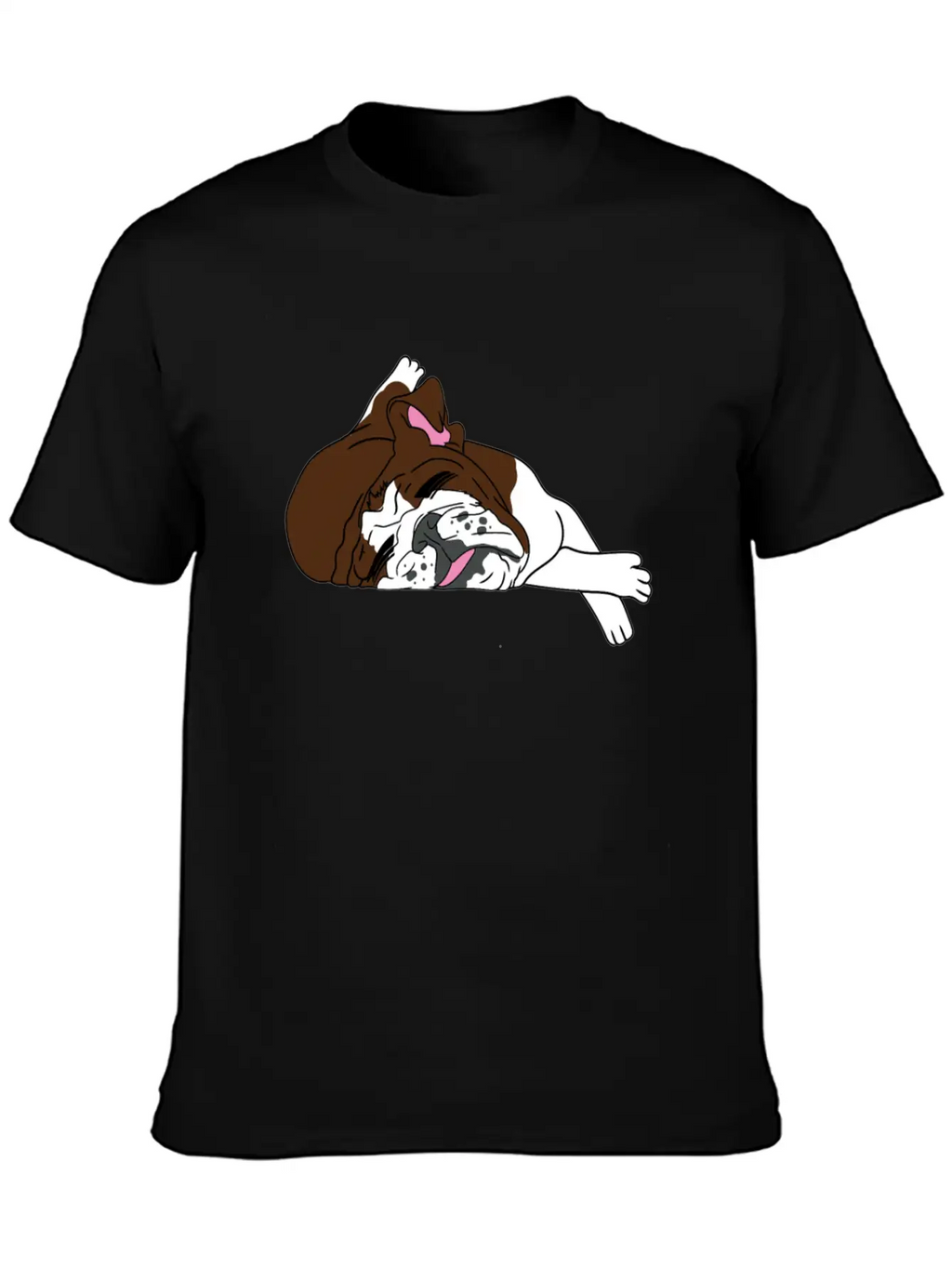 Bulldog Dogs Dog Essential Cotton Tee For Daily Outfits – Unisex Style