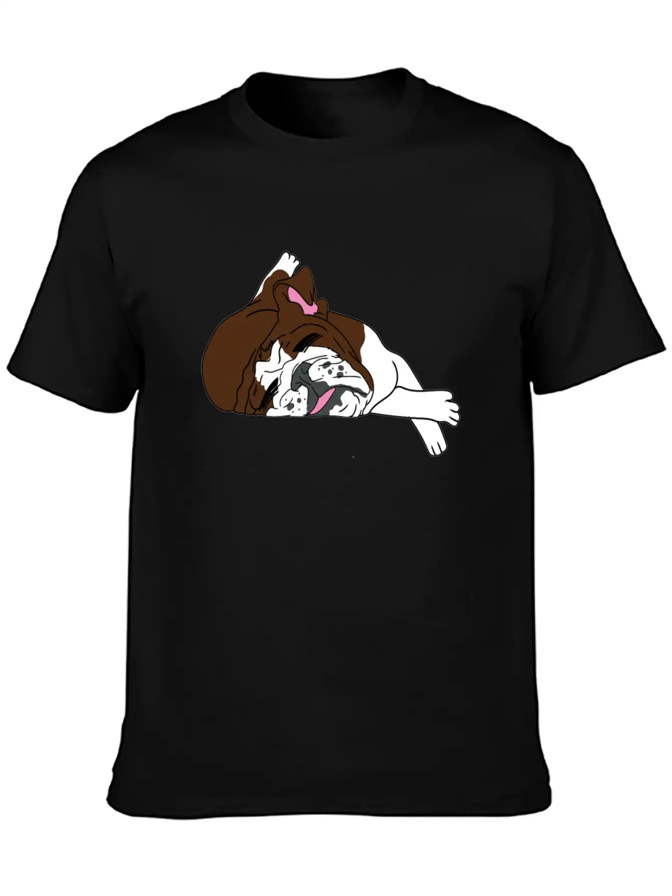 Bulldog Dogs Dog Essential Cotton Tee For Daily Outfits – Unisex Style
