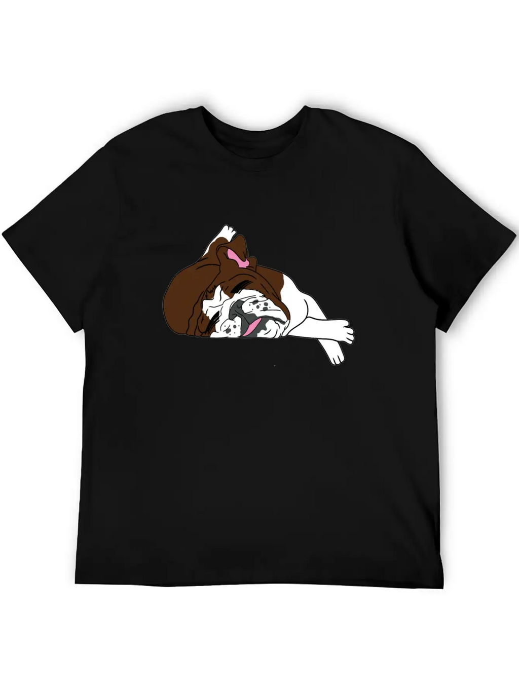 Bulldog Dogs Dog Essential Cotton Tee For Daily Outfits – Unisex Style