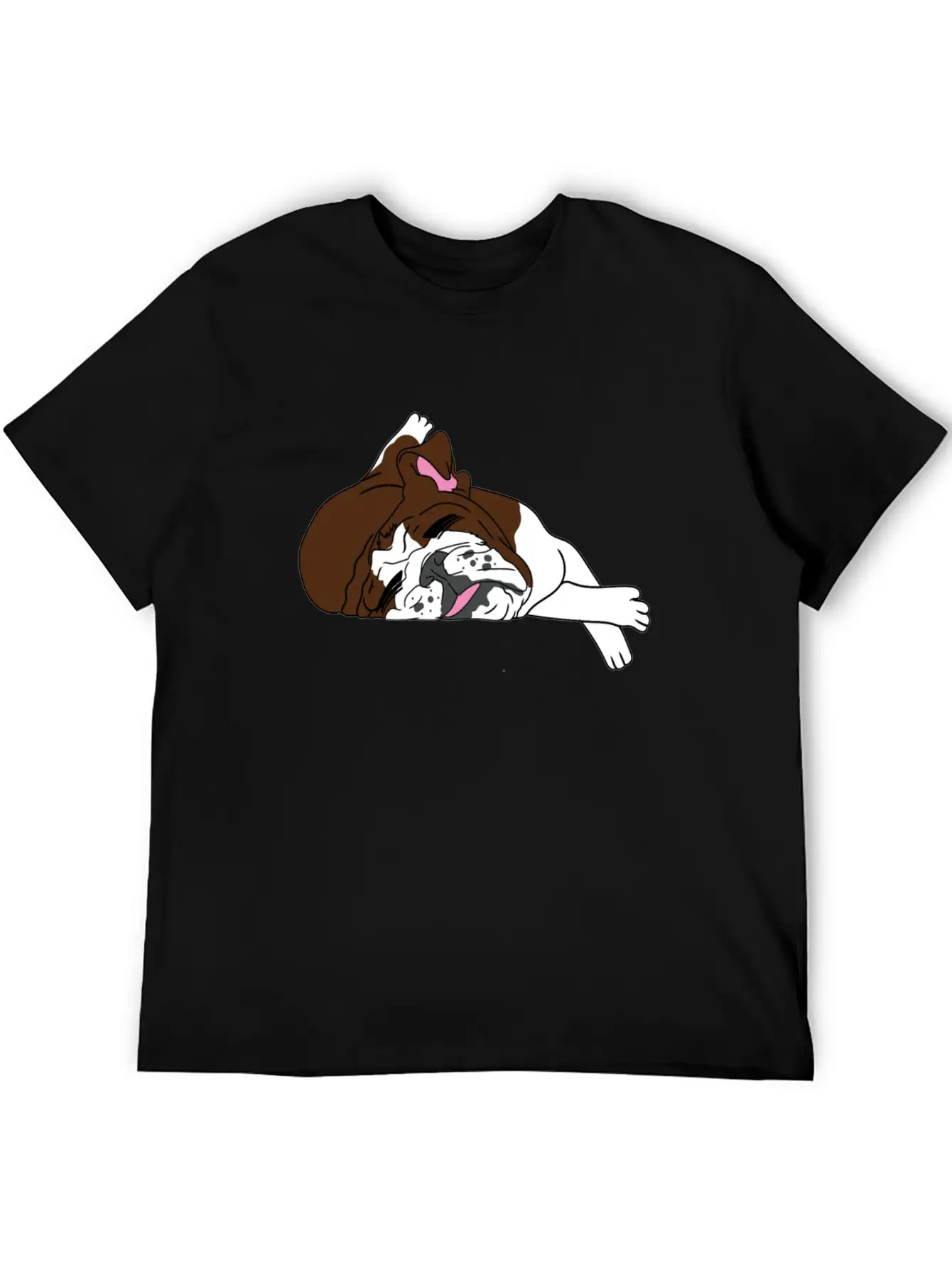 Bulldog Dogs Dog Essential Cotton Tee For Daily Outfits – Unisex Style