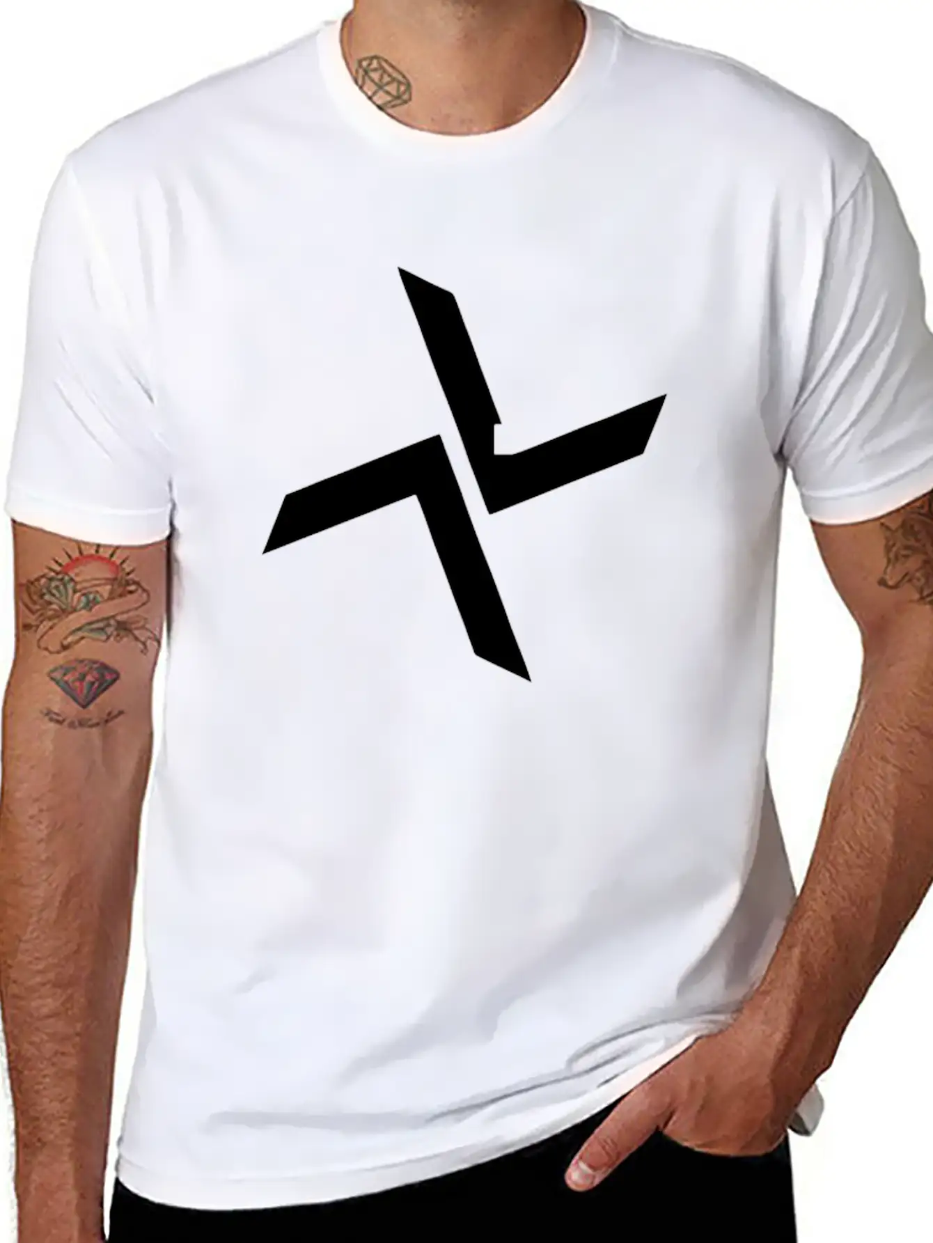 Burial Minimal Casual Graphic T-Shirt – Simple And Comfortable Daily Wear