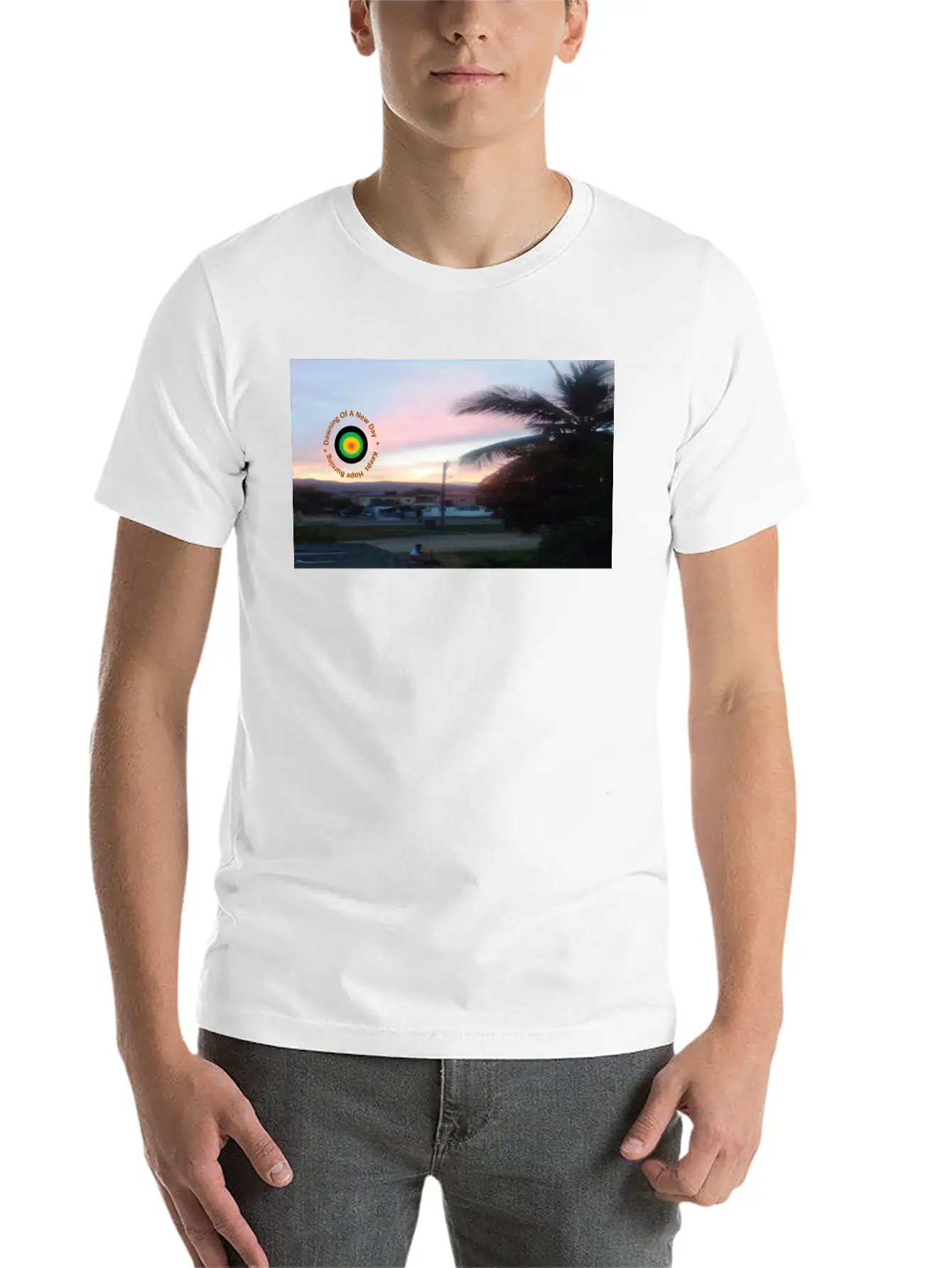 Burning Hope Unisex Casual T-Shirt – Clean Design For Daily Comfort