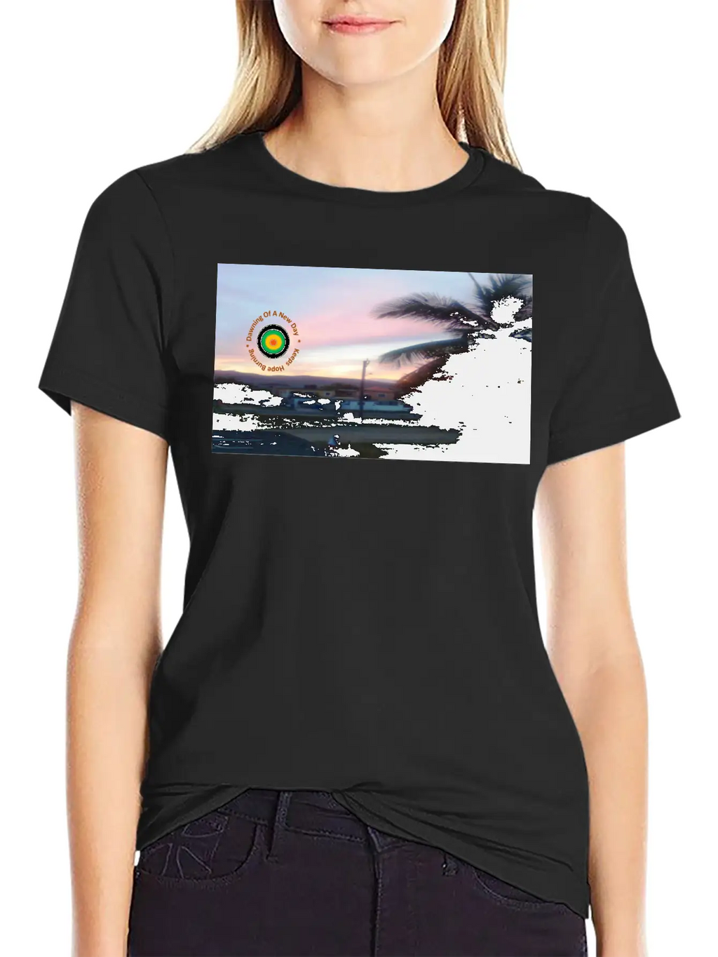 Burning Hope Unisex Casual T-Shirt – Clean Design For Daily Comfort