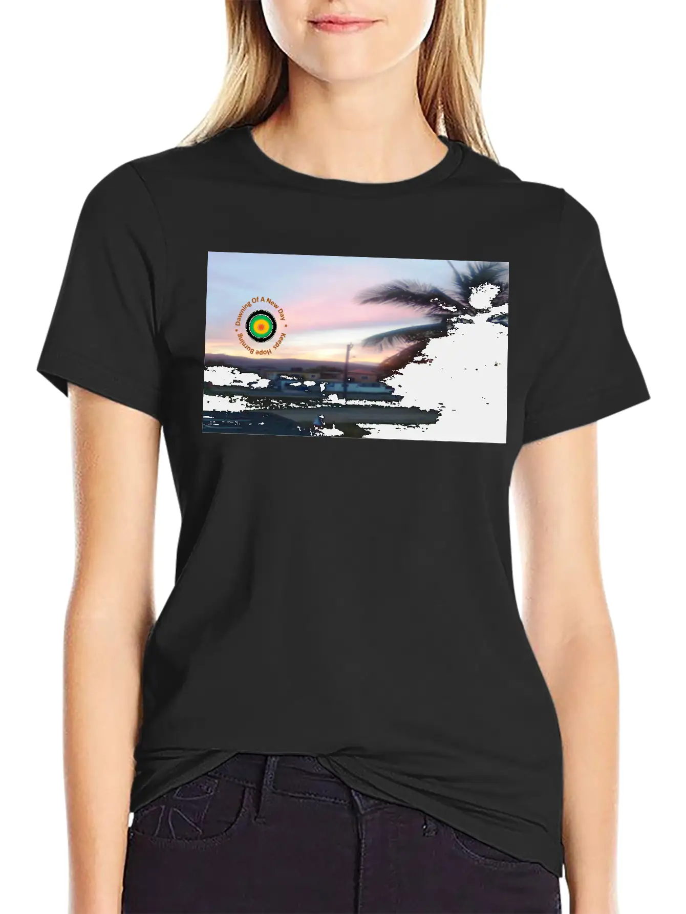 Burning Hope Unisex Casual T-Shirt – Clean Design For Daily Comfort