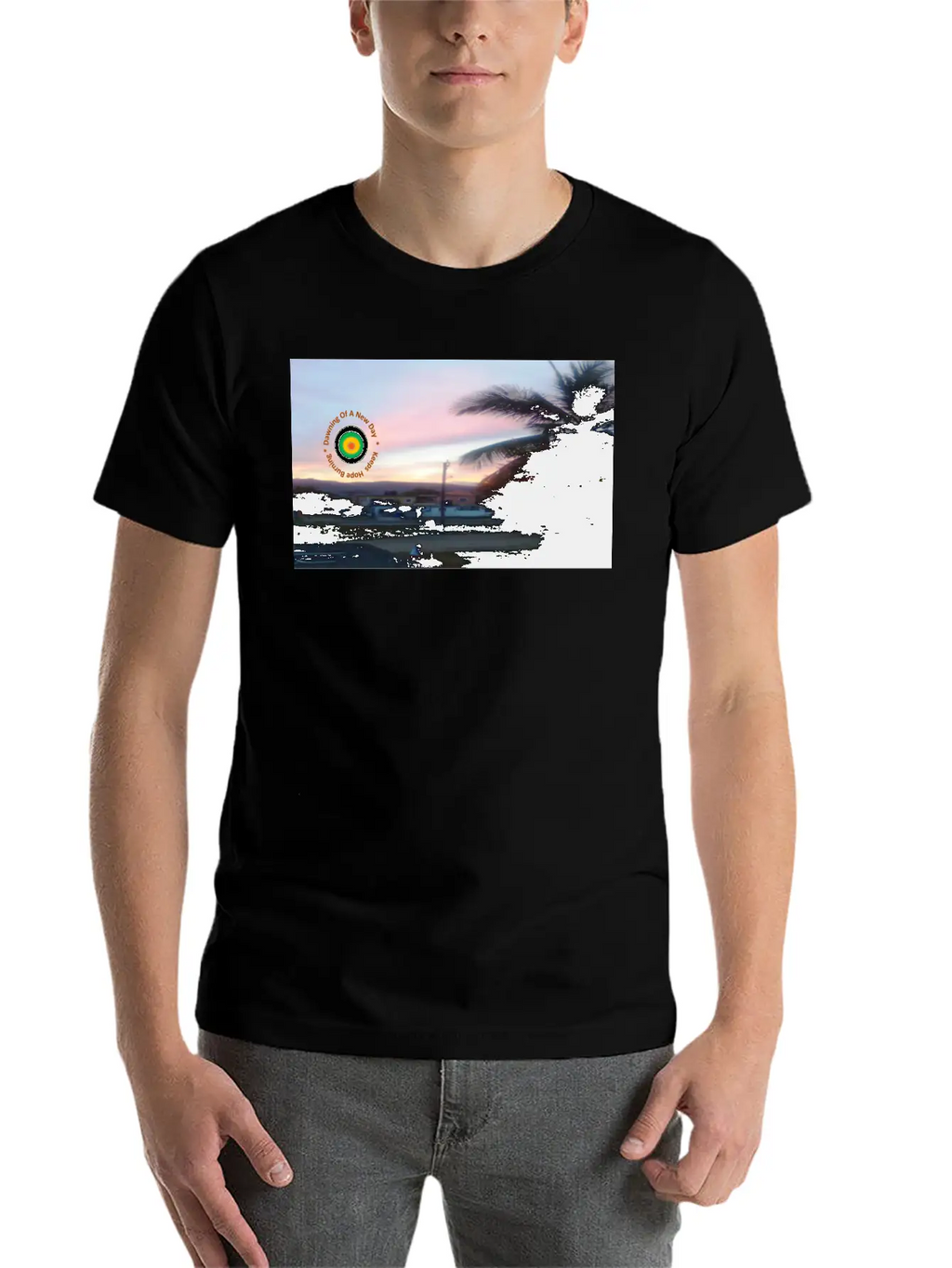 Burning Hope Unisex Casual T-Shirt – Clean Design For Daily Comfort