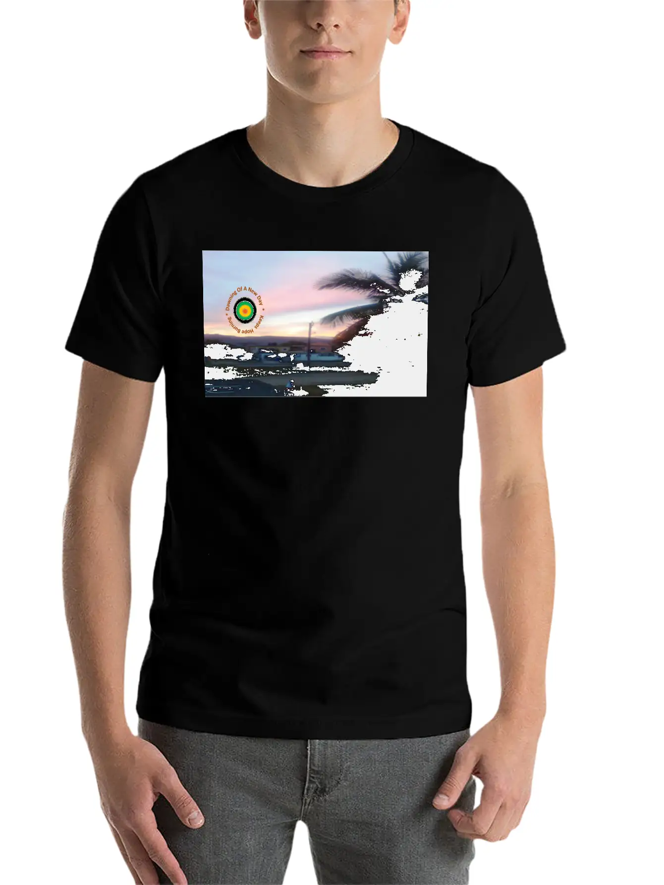 Burning Hope Unisex Casual T-Shirt – Clean Design For Daily Comfort