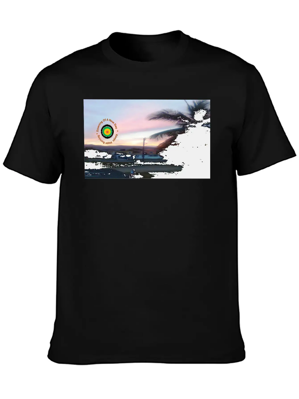 Burning Hope Unisex Casual T-Shirt – Clean Design For Daily Comfort