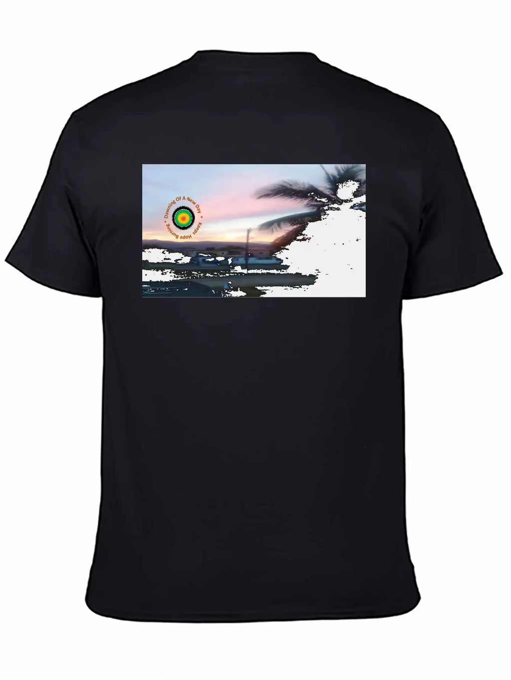 Burning Hope Unisex Casual T-Shirt – Clean Design For Daily Comfort