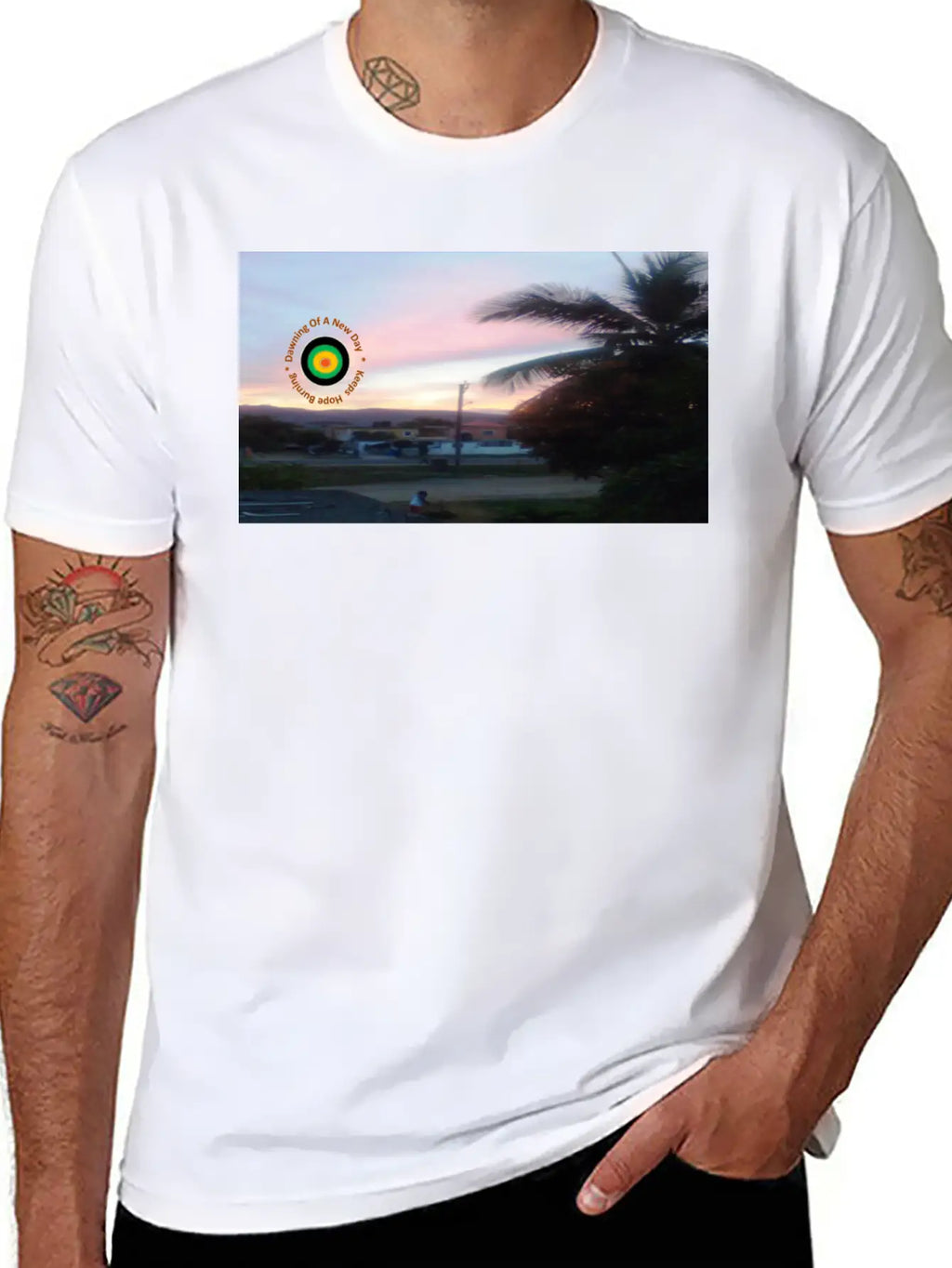 Burning Hope Unisex Casual T-Shirt – Clean Design For Daily Comfort