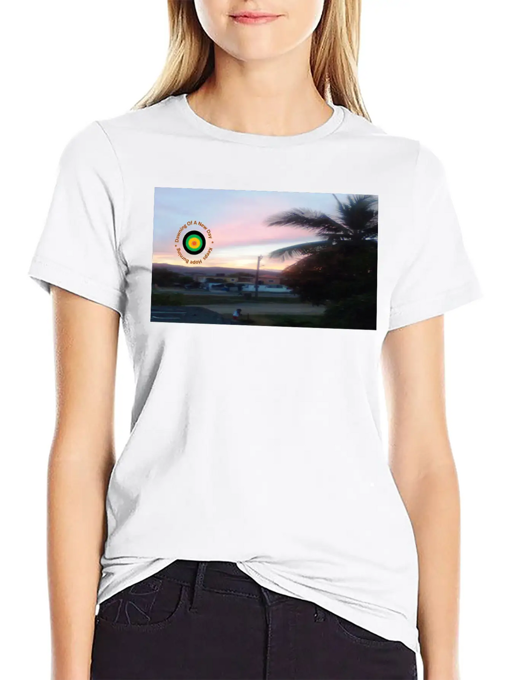 Burning Hope Unisex Casual T-Shirt – Clean Design For Daily Comfort