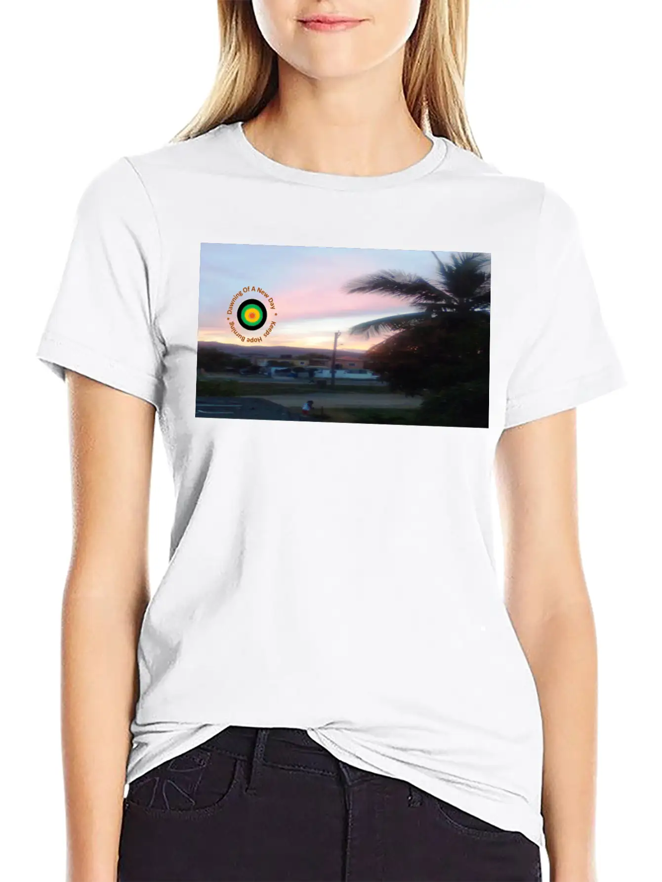 Burning Hope Unisex Casual T-Shirt – Clean Design For Daily Comfort