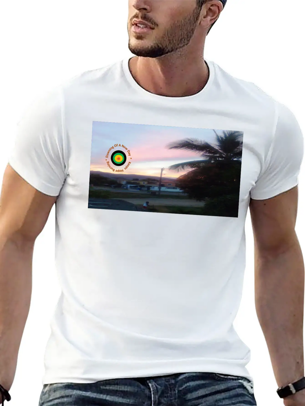 Burning Hope Unisex Casual T-Shirt – Clean Design For Daily Comfort