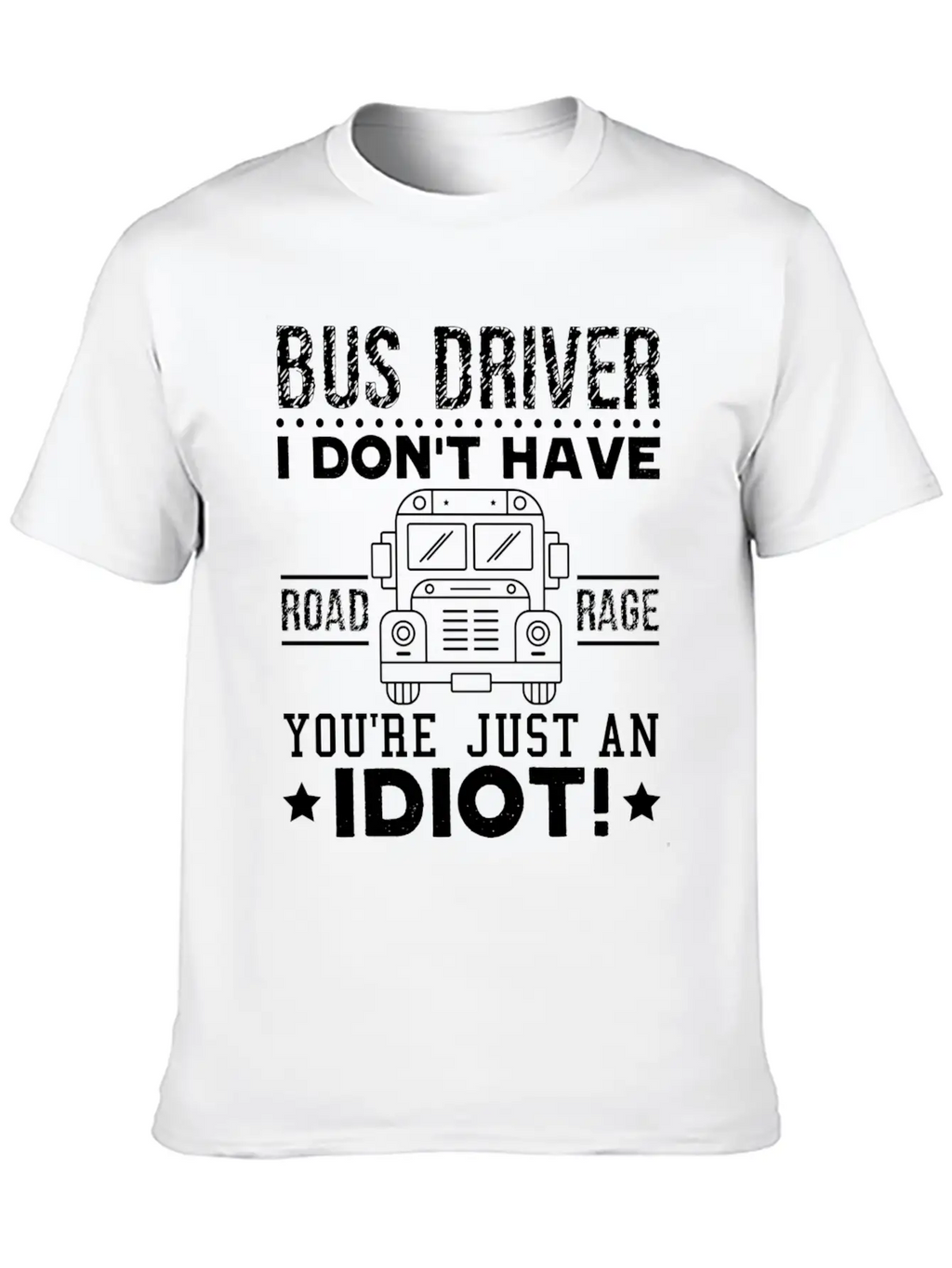 Bus Driver Shirt Essential Cotton Tee For Daily Outfits – Unisex Style