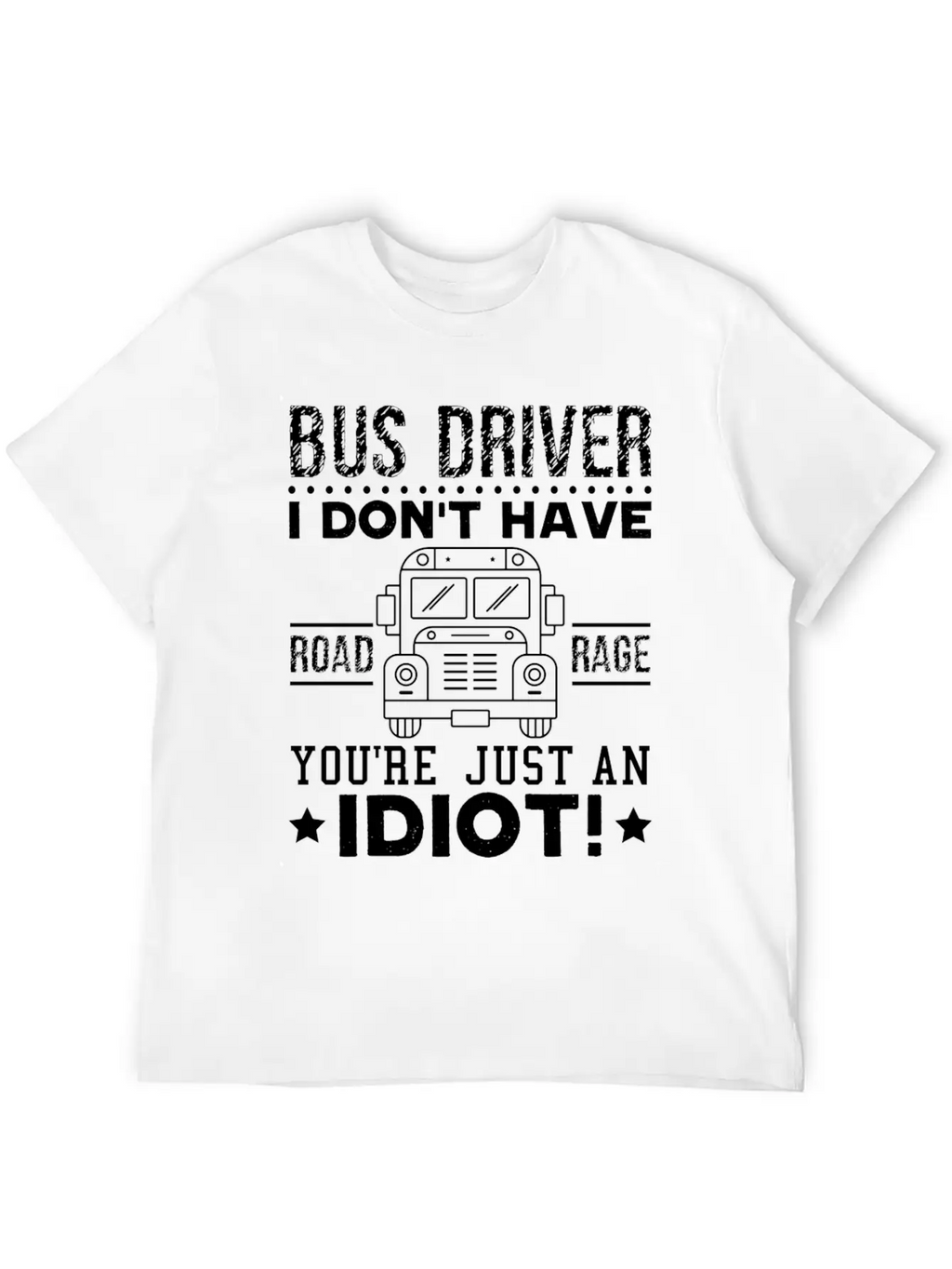 Bus Driver Shirt Essential Cotton Tee For Daily Outfits – Unisex Style