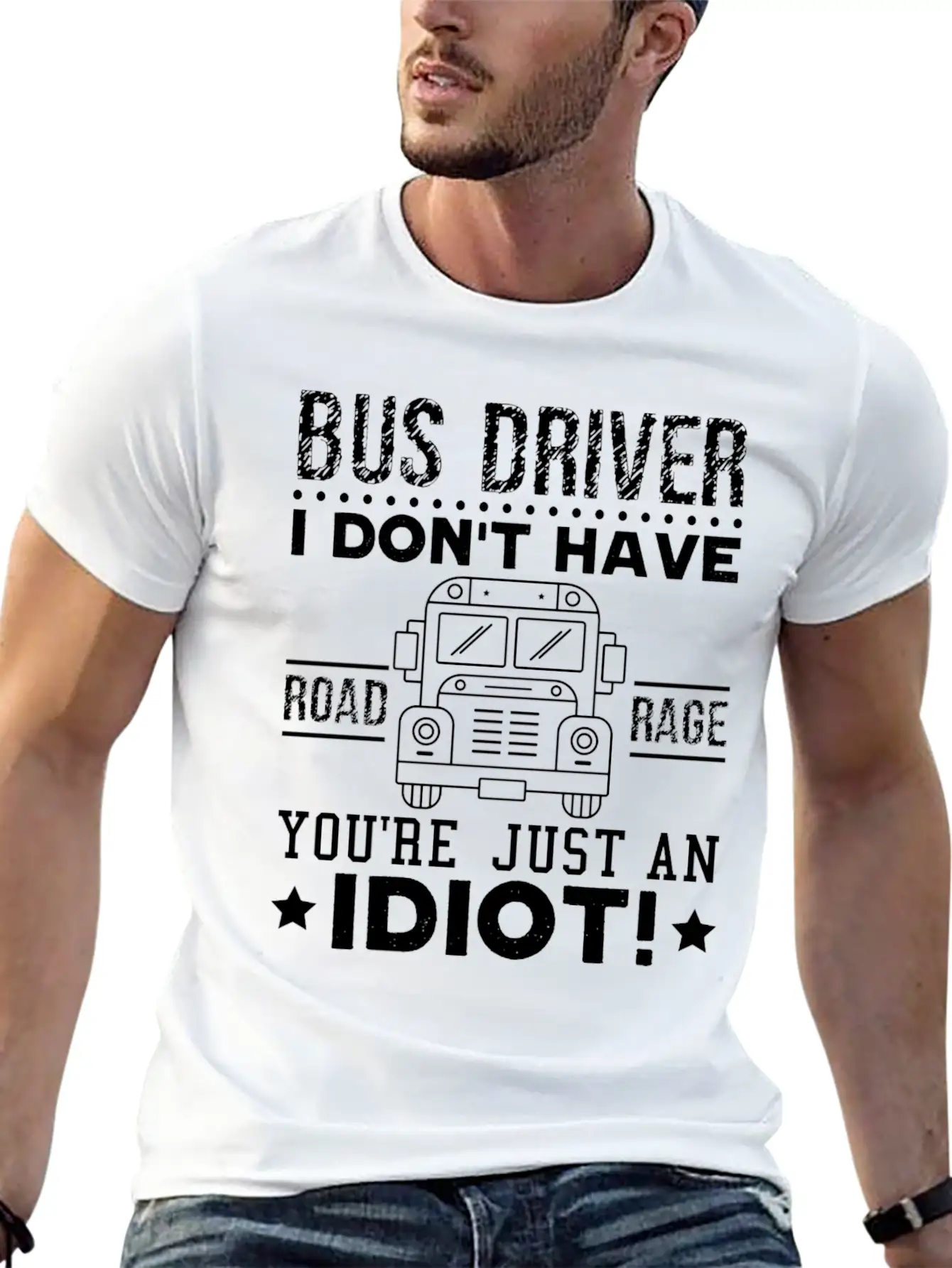 Bus Driver Shirt Essential Cotton Tee For Daily Outfits – Unisex Style