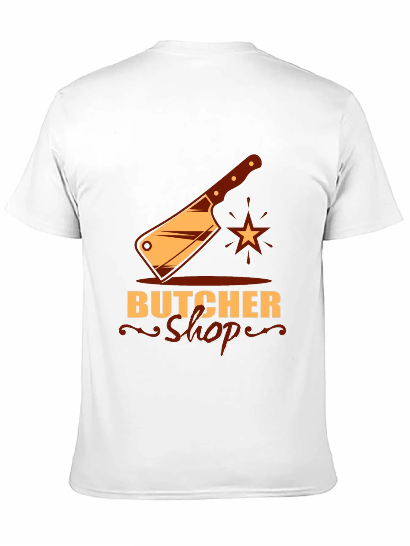 Butcher Shop Unisex Casual T-Shirt – Clean Design For Daily Comfort