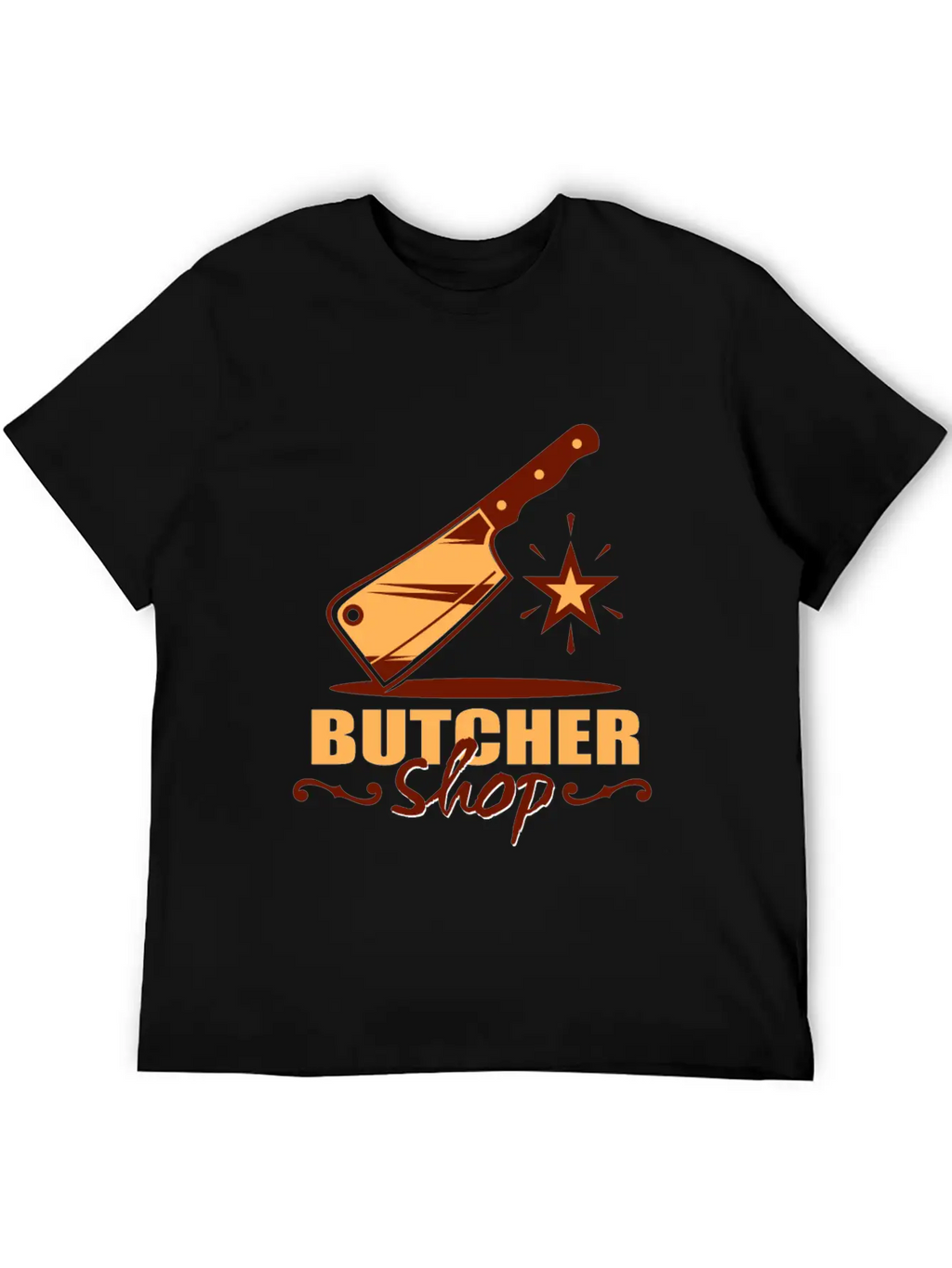Butcher Shop Unisex Casual T-Shirt – Clean Design For Daily Comfort