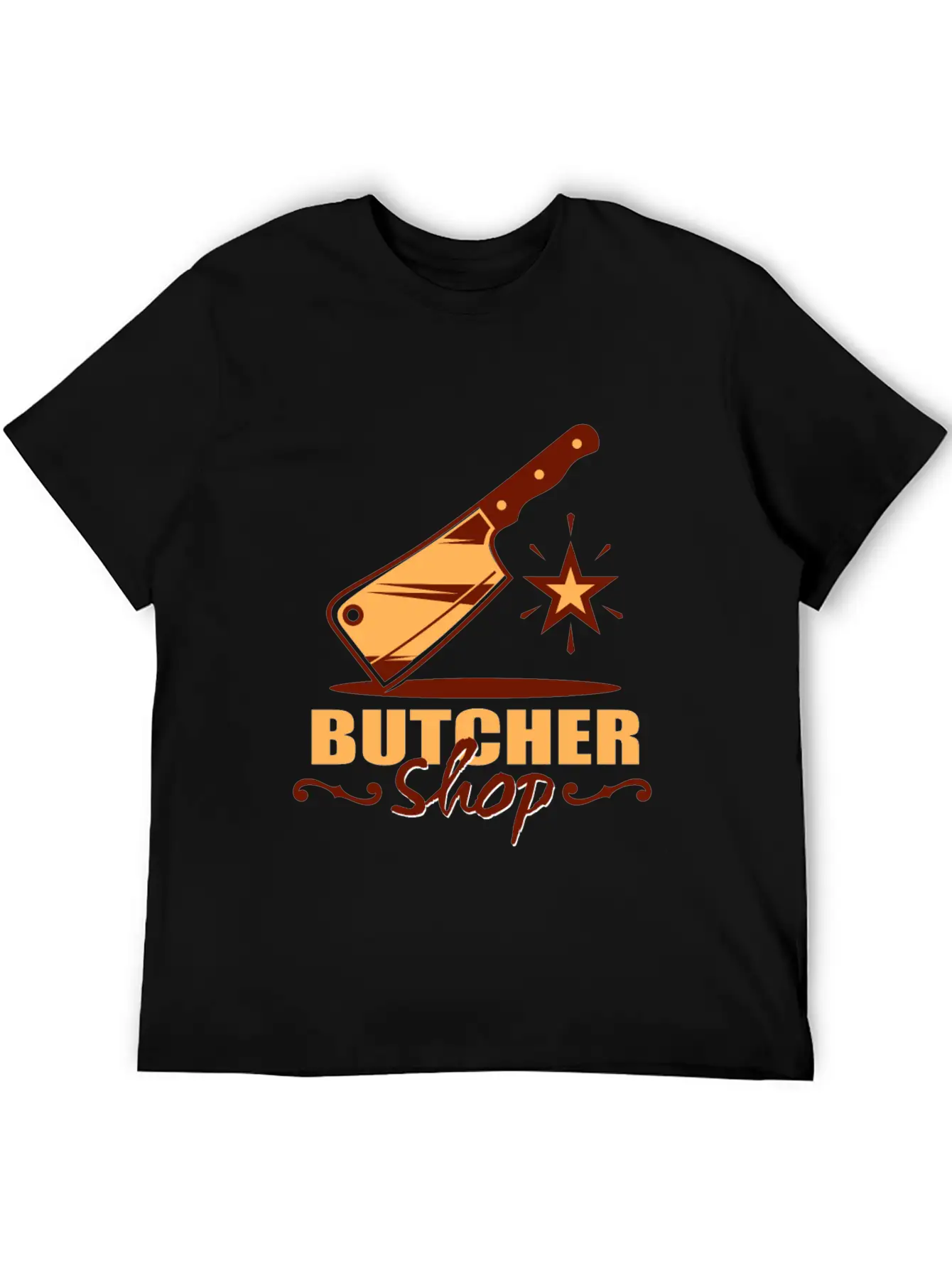 Butcher Shop Unisex Casual T-Shirt – Clean Design For Daily Comfort