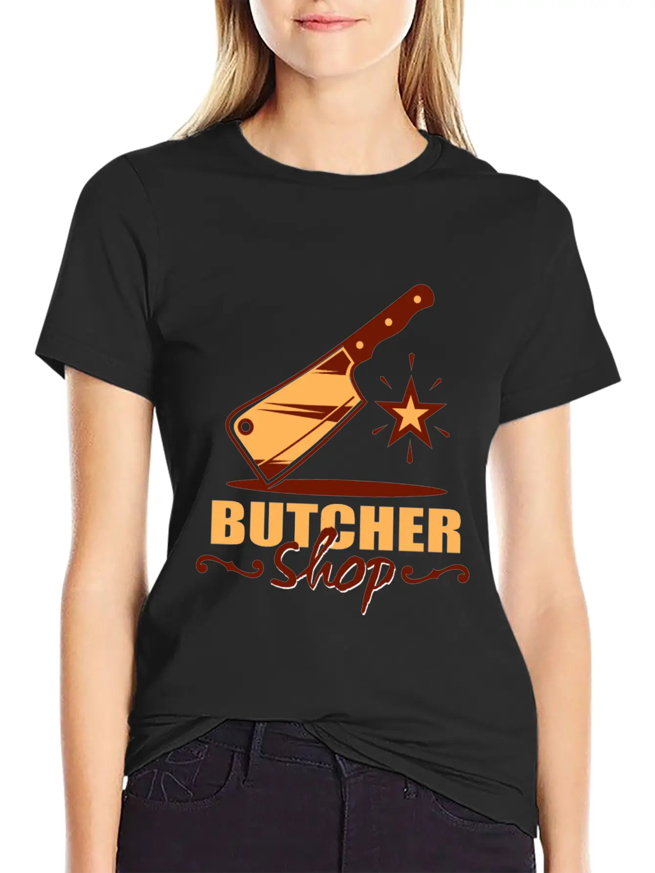 Butcher Shop Unisex Casual T-Shirt – Clean Design For Daily Comfort