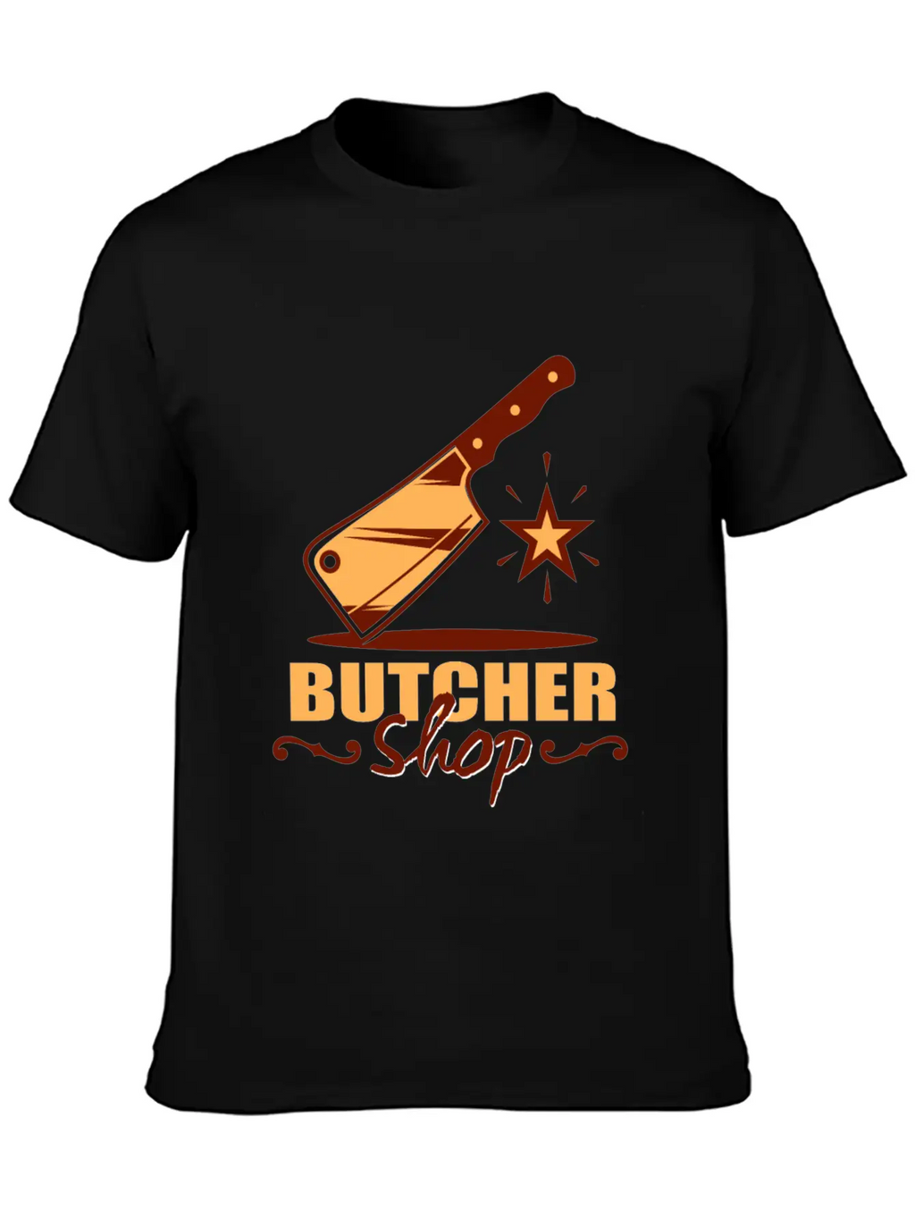 Butcher Shop Unisex Casual T-Shirt – Clean Design For Daily Comfort