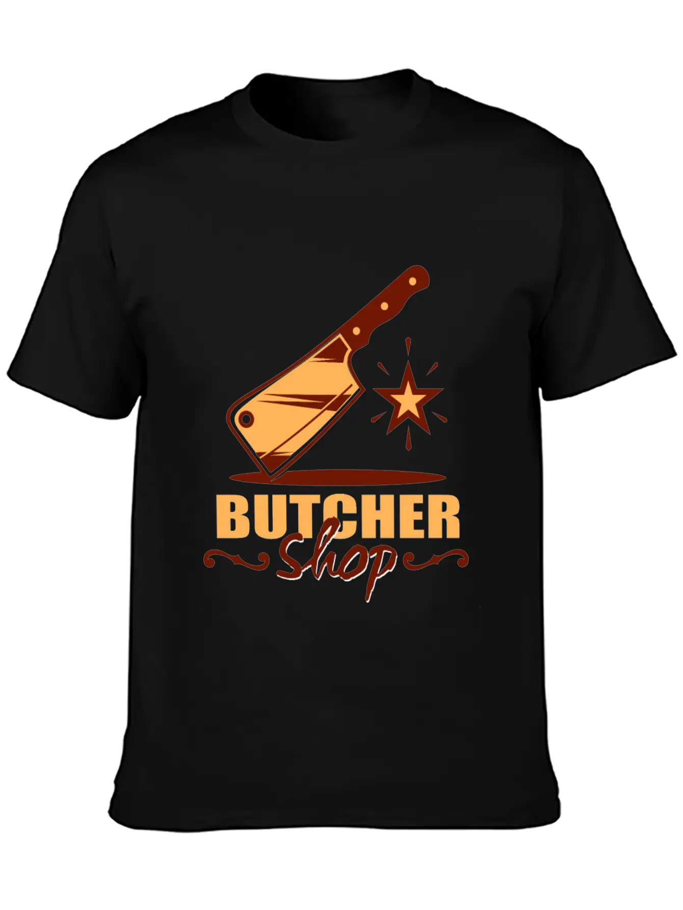 Butcher Shop Unisex Casual T-Shirt – Clean Design For Daily Comfort