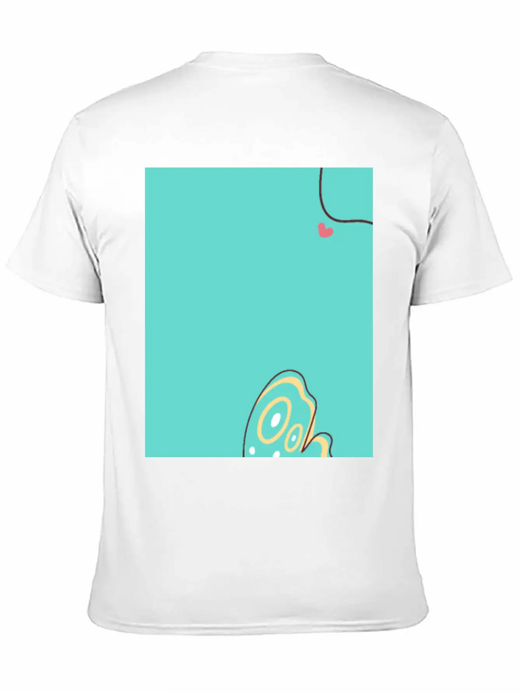 Butterfly Cute Design For Phone Cover Classic Fit Graphic Tee For Daily Comfort – Unisex Cotton Shirt